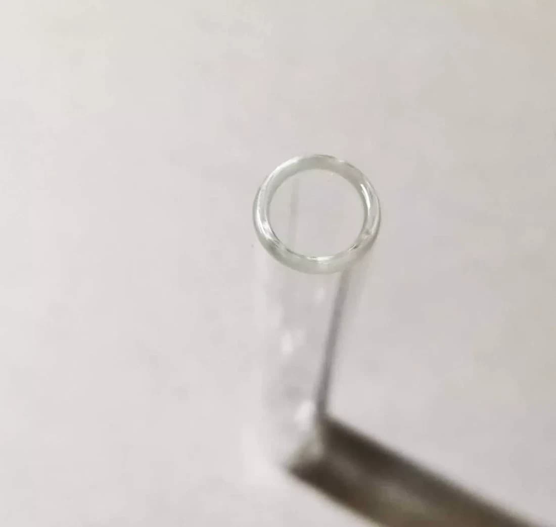 20psc Thick Pyrex Glass Chillum Tobacco Pipe, Smoking pipe,Smooth One Hitter USA 5