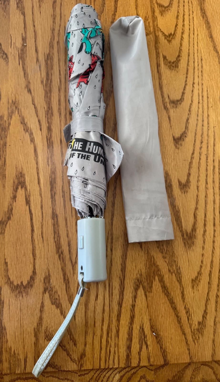 Umbrella “Raining Cats and Dogs” - The Humane Society - 50th Anniversary Compact 5