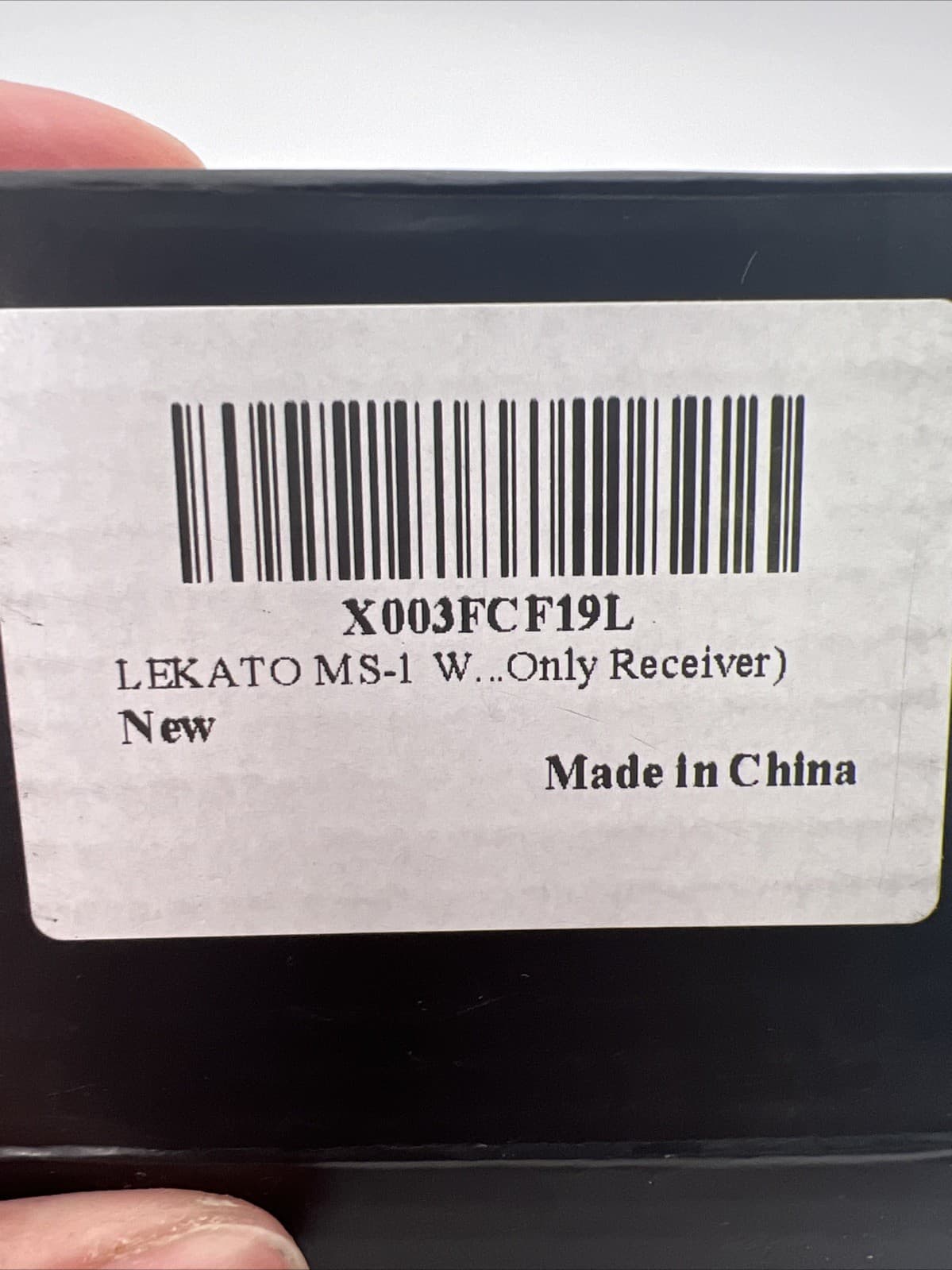 LEKATO MS-1 M02046 NR Wireless In-Ear Monitor System 2.4G Audio Receiver 4