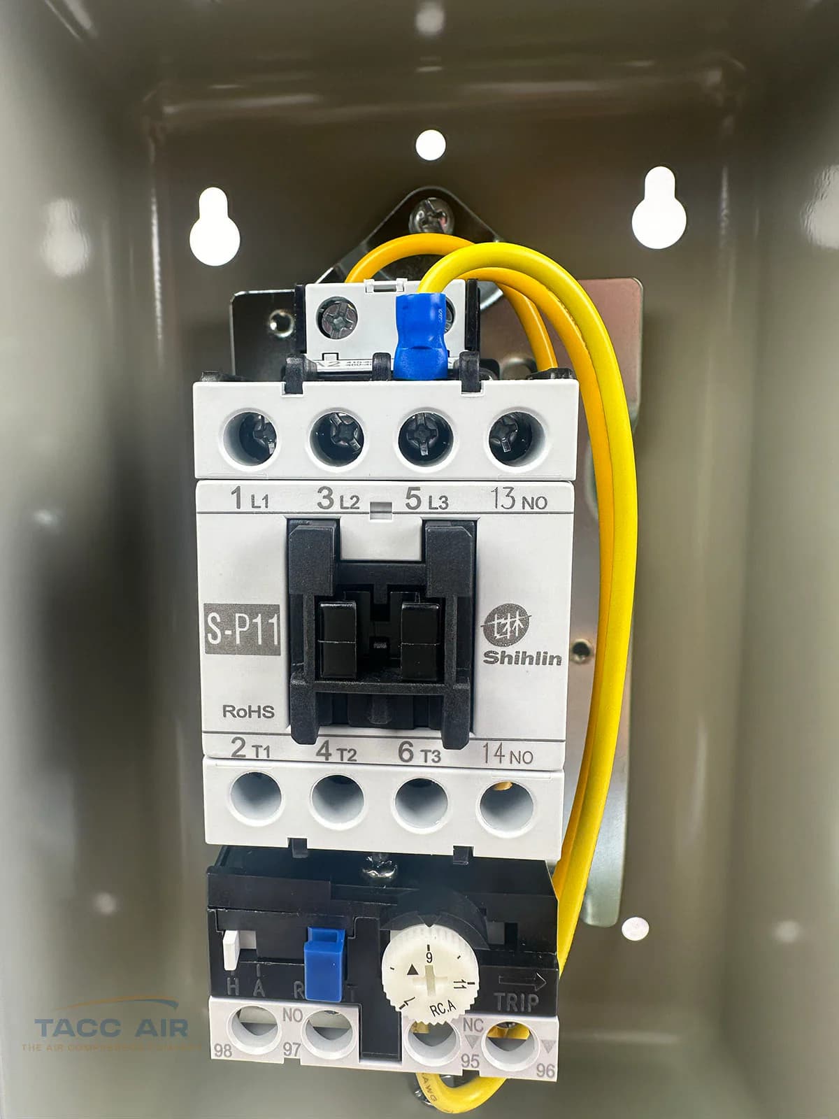 5 HP Three Phase Magnetic Starter Motor Control Switch Box 460 - 480 Volt 3 PH 3