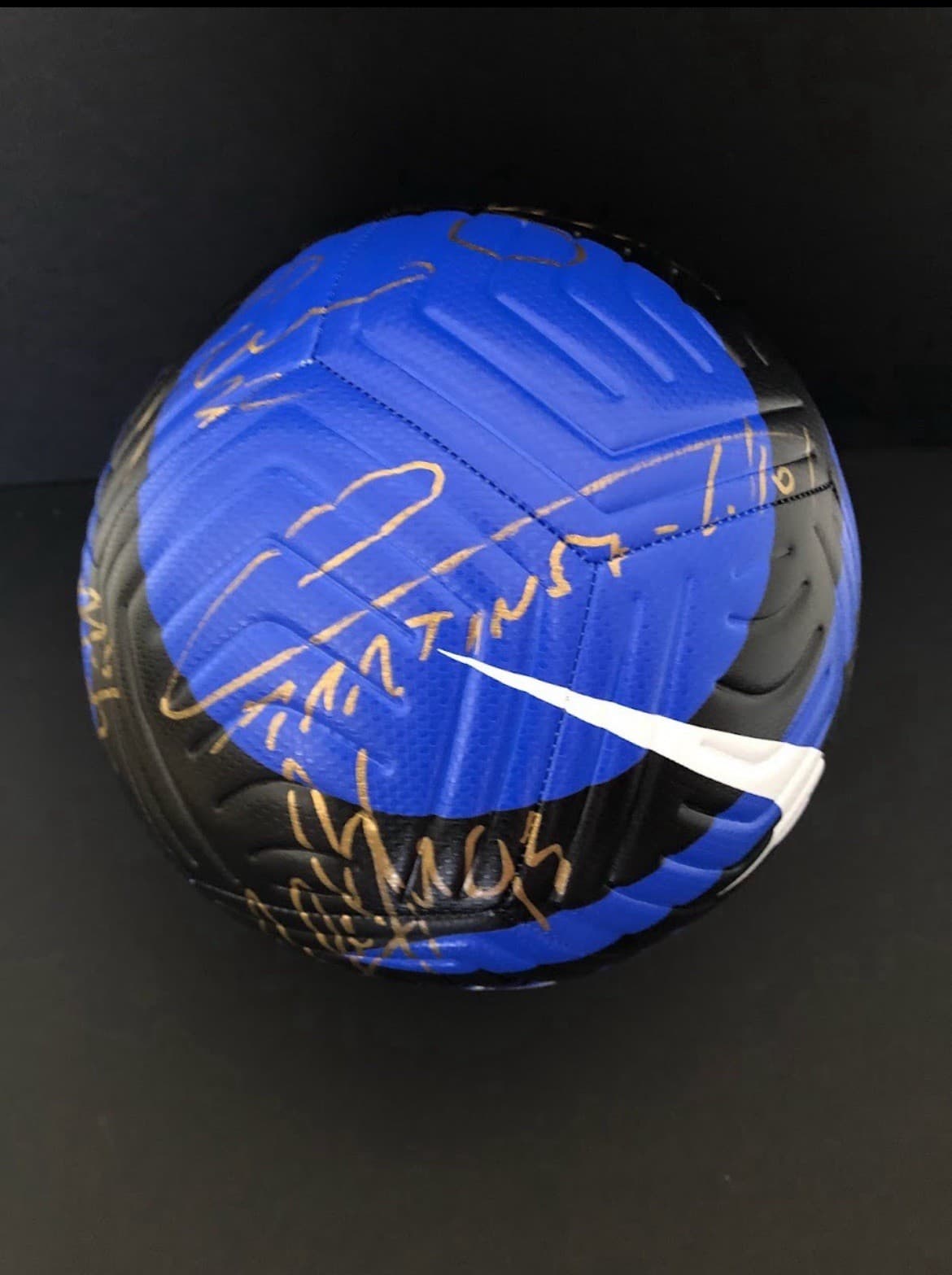 Inter Milan 2022-2023 Signed Ball Champions League Finalists