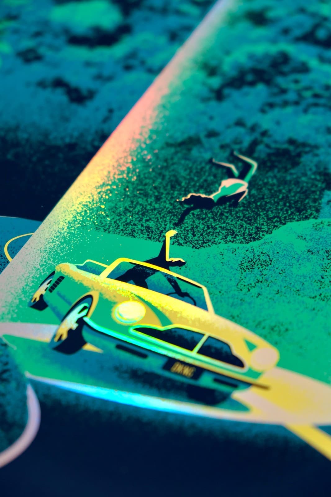 Dave Matthews Band, Los Angeles, CA Poster (Rainbow Foil Artist Edition by DKNG) 5