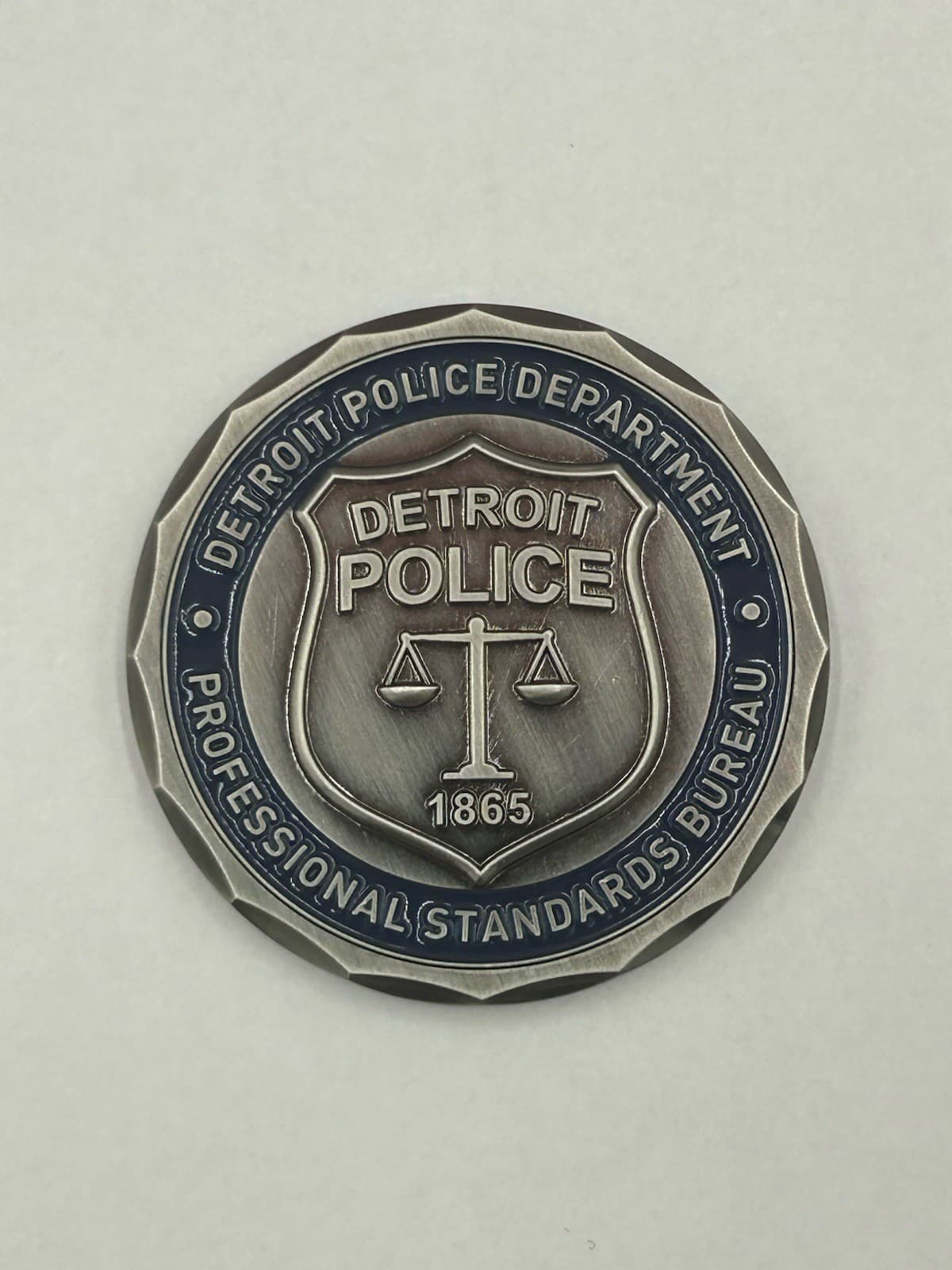 Detroit Police Professional Standards Bureau Internal Affairs Challenge Coin 2
