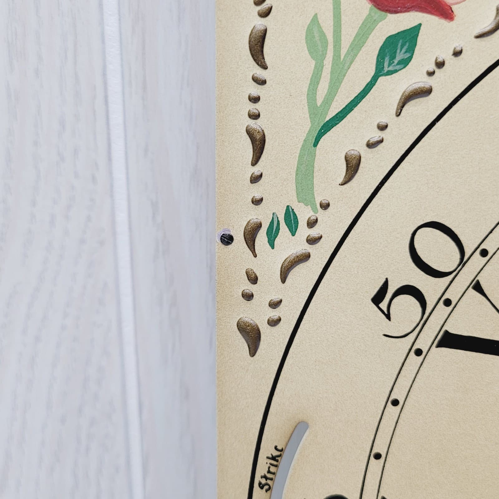 Aaron Willard Boston (Sligh) Grandfather Clock Face 6