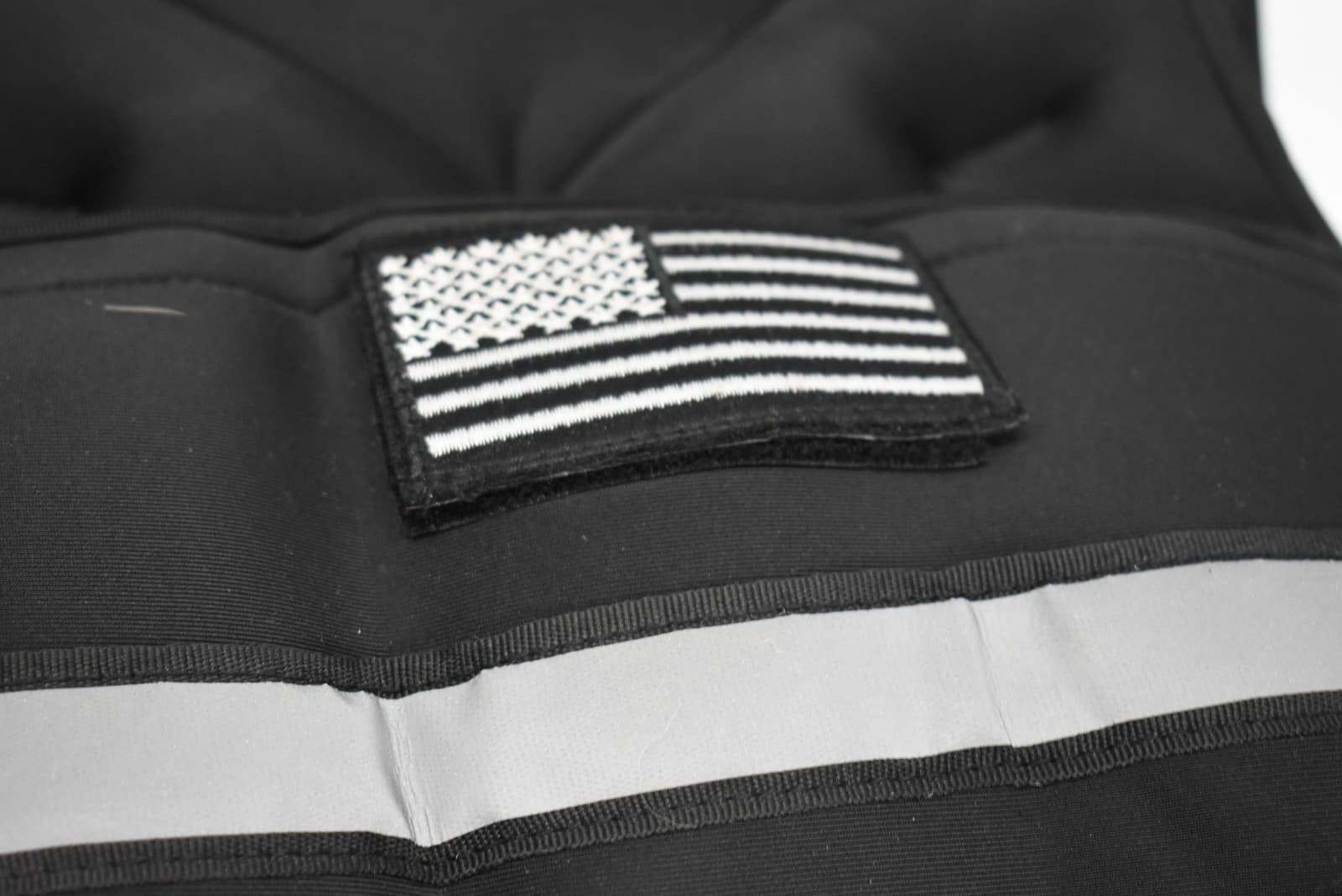 APEXUP 20-32lb Weighted Vest Adjustable Training Running Reflective Black 3