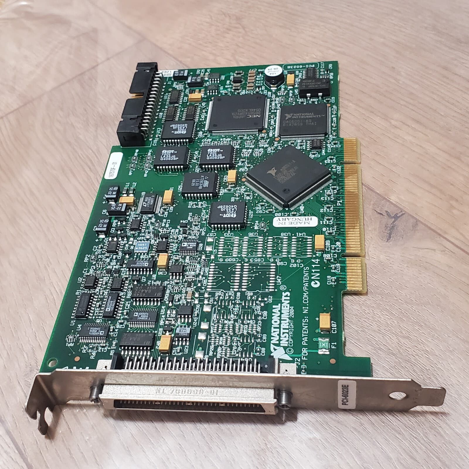 National Instruments PCI-6023E NI DAQ Card 187570F-01 Analog Input Multifunction 2