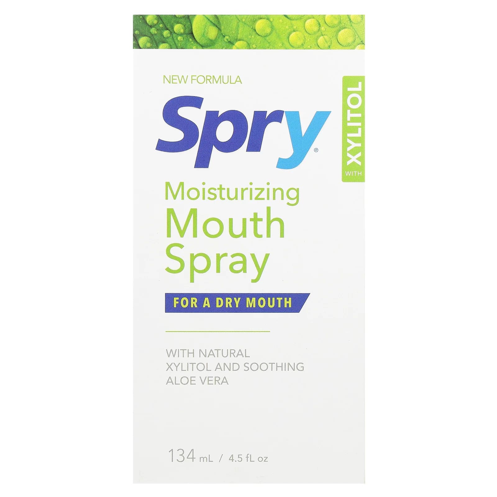 Spry, Moisturizing Mouth Spray, 2 Pack, 4.5 fl oz (134 ml)