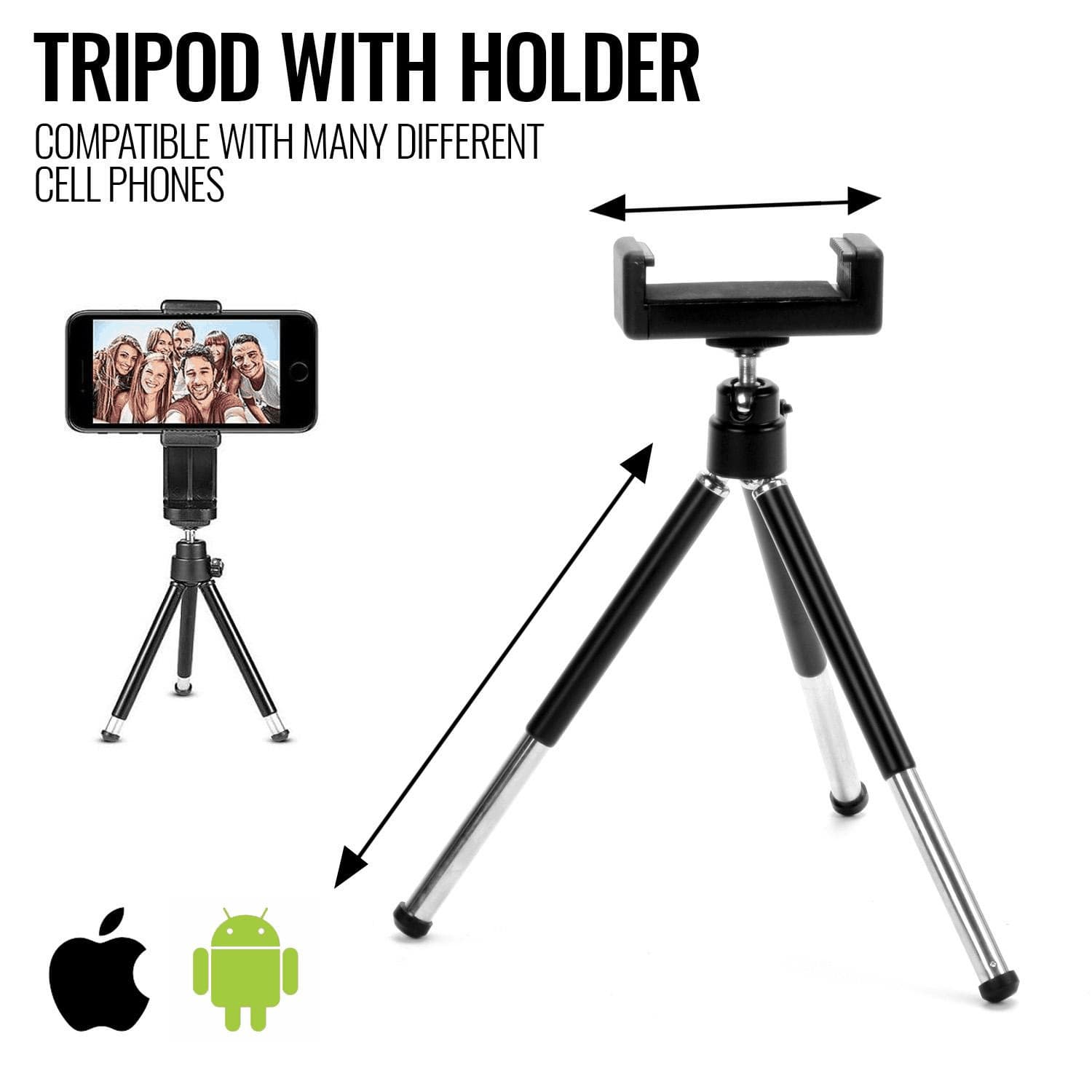 LED Ring Light With Stand For Makeup Photography Video For iPhone Selfie Stream 5