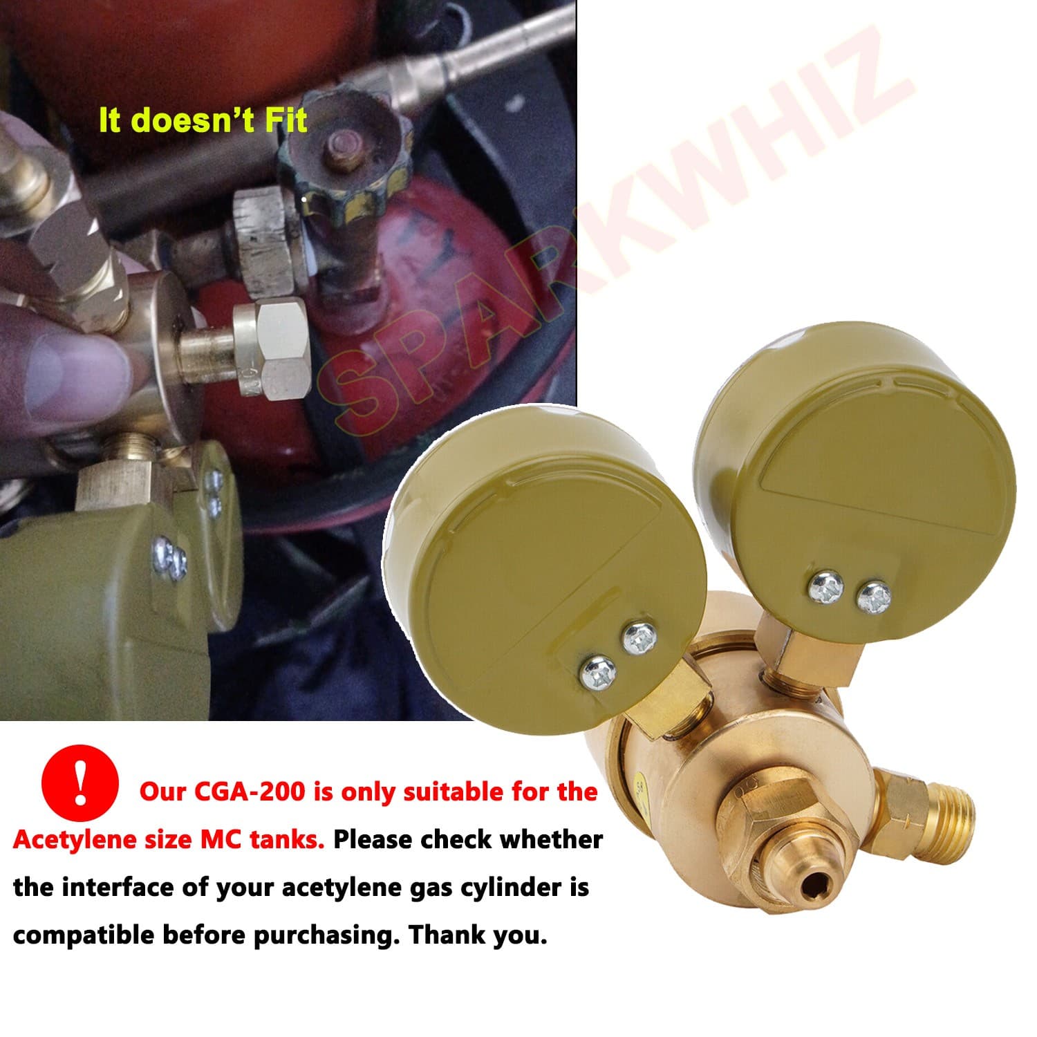 Oxygen Regulator & Acetylene Gas Regulator Victor Welding Cutting Torch Gauge 4