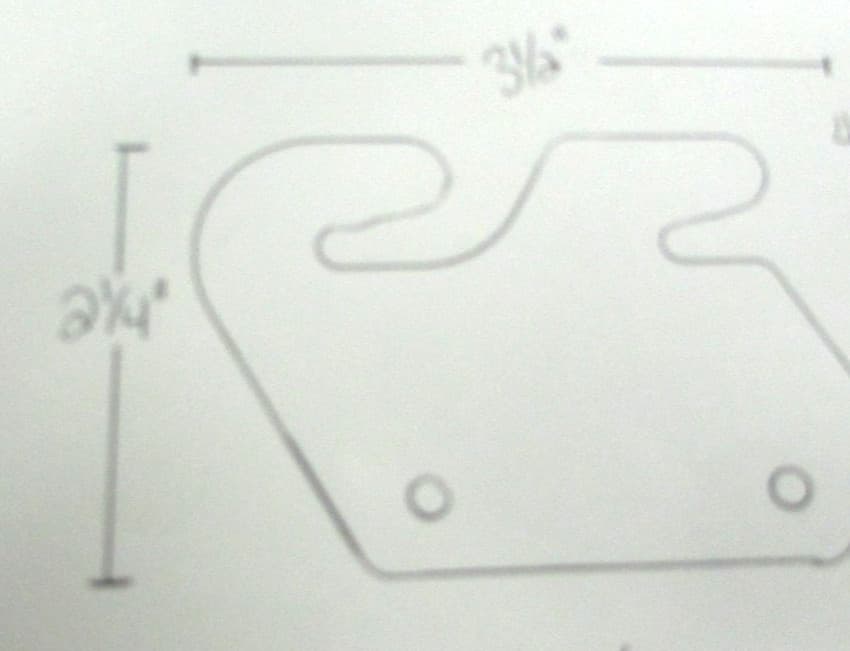 Set of 5 Vtg Bed Rail HOOKS Plates Bed Side Connecting Hardware 4