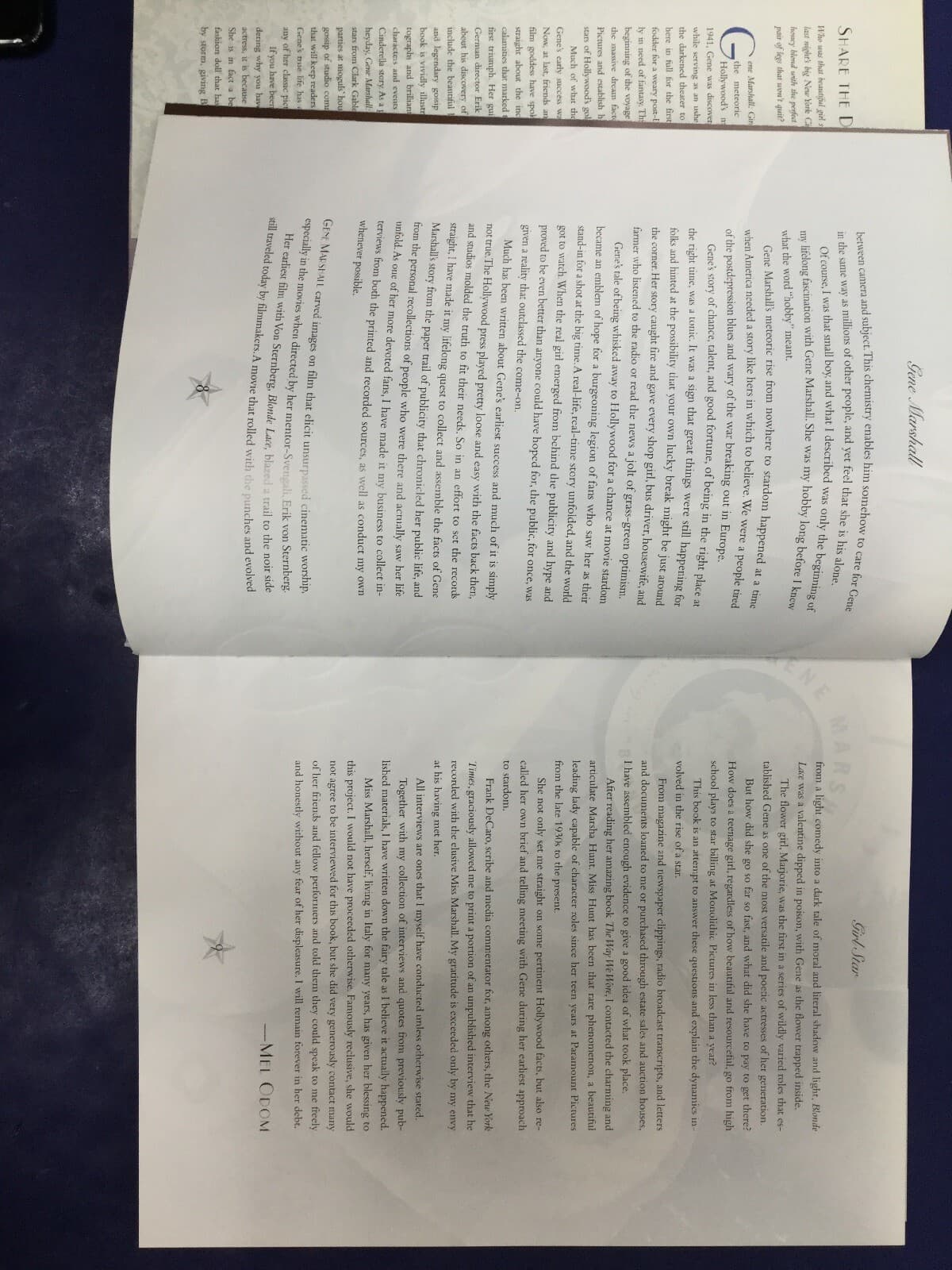 Gene Marshall Girl Star By Mel Odom Book 6