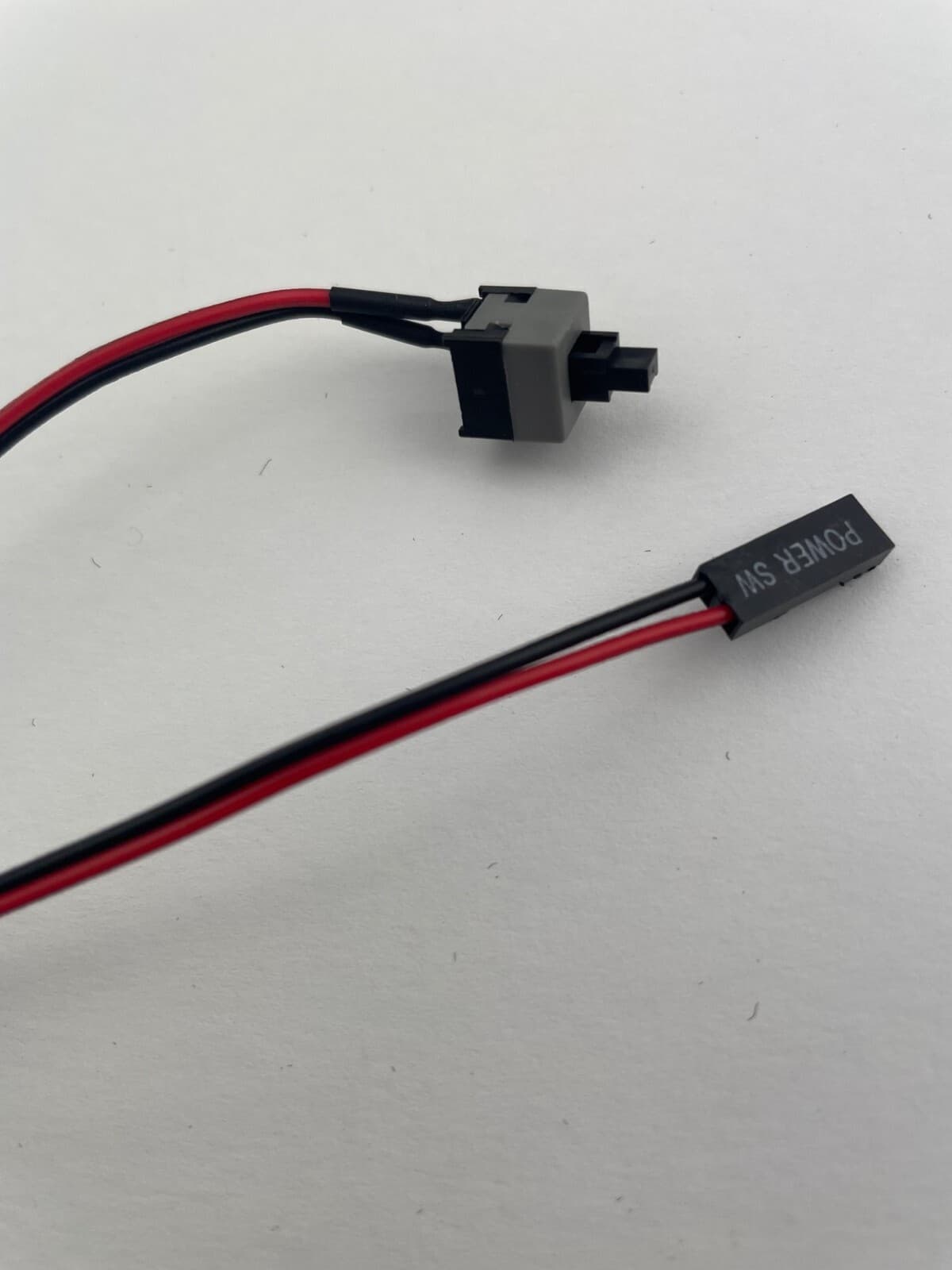 1Pc 20" Inch PC Case Motherboard ATX Power Switch Reset Button Cable / Wire 3