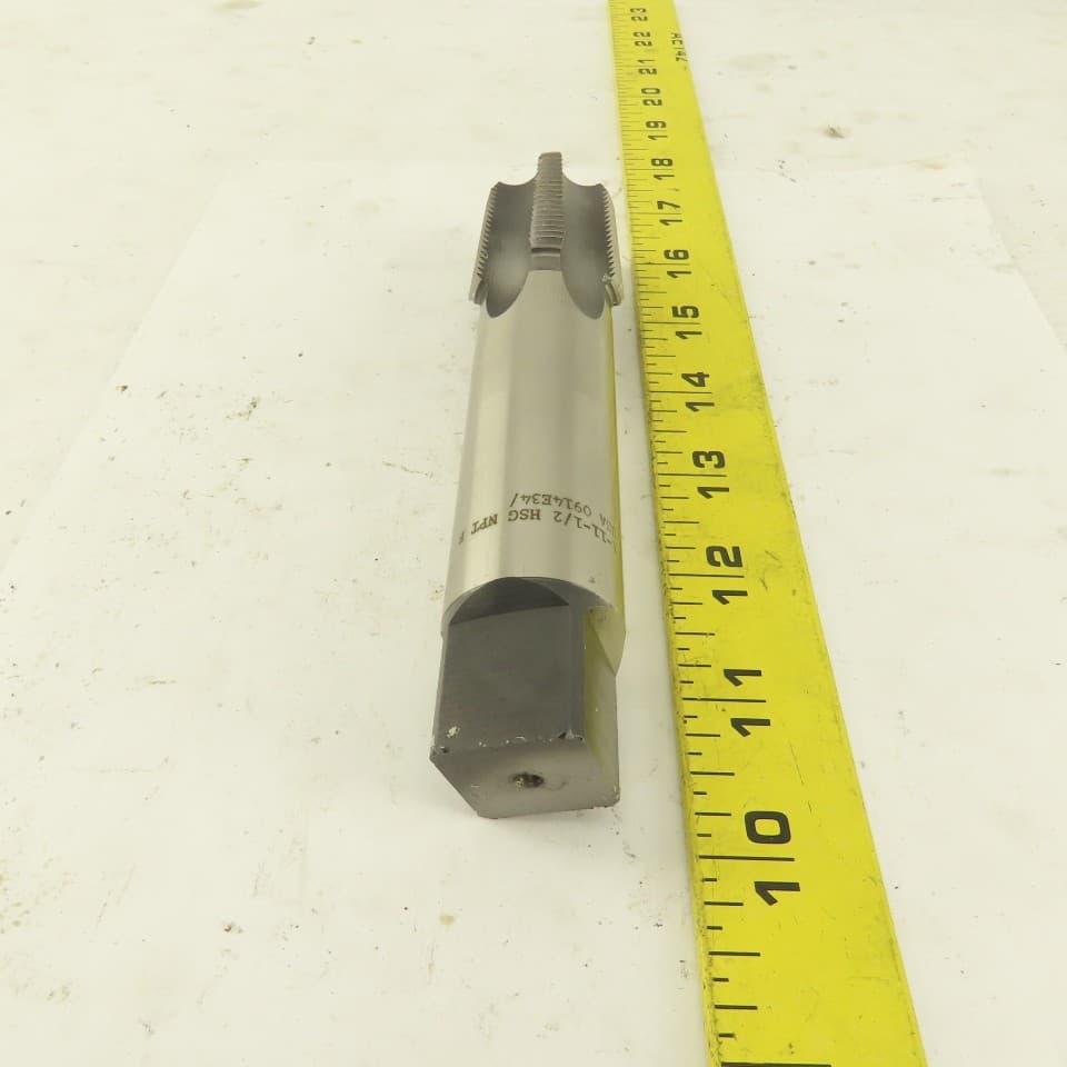 Regal 1"-11-1/2" NPT 5 Flute Straight Bottoming Tap 6" Extended Length 6