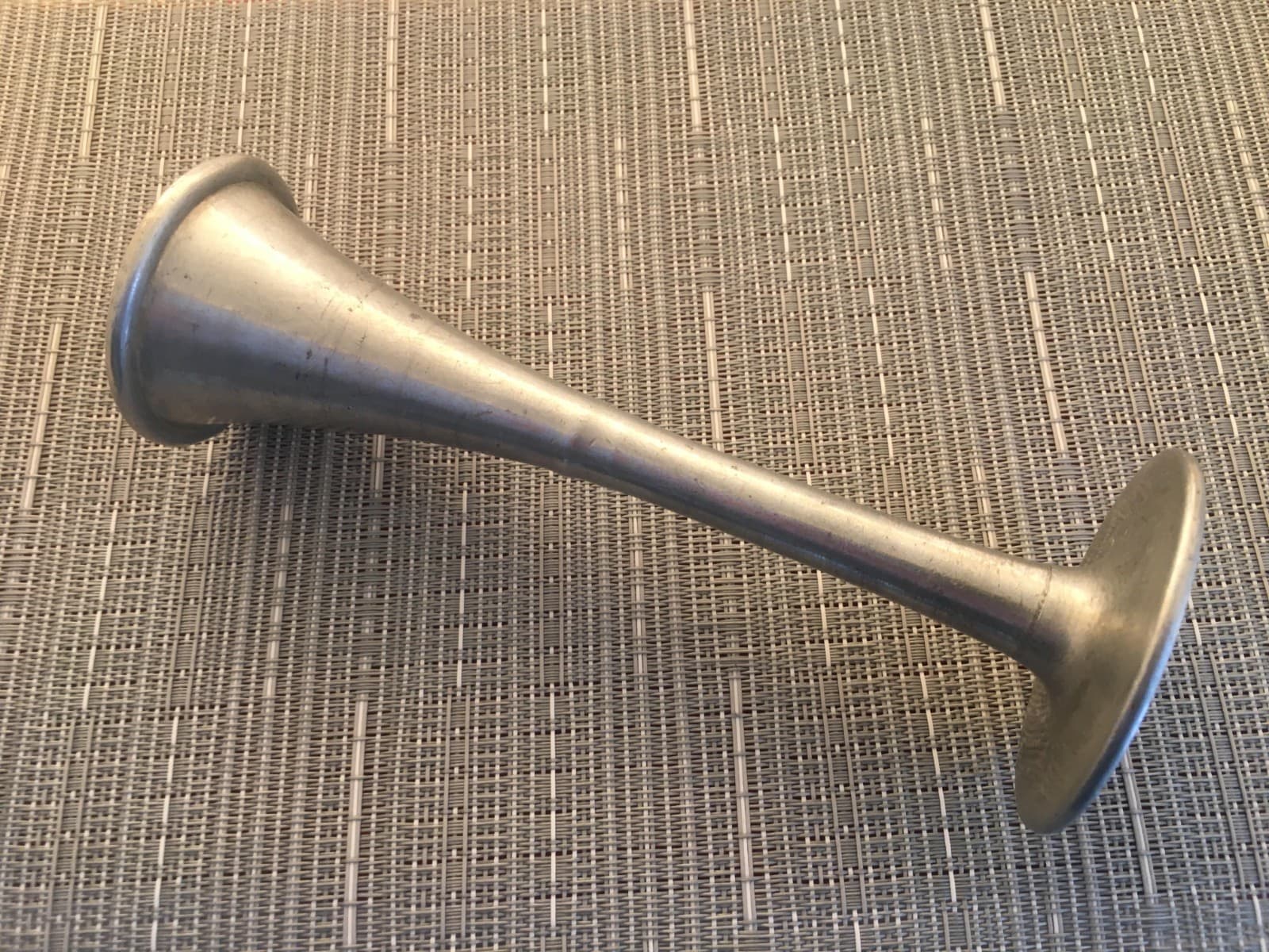 VTG Antique Aluminum Stethoscope / early 1920's Doctor Medical Equipment #4