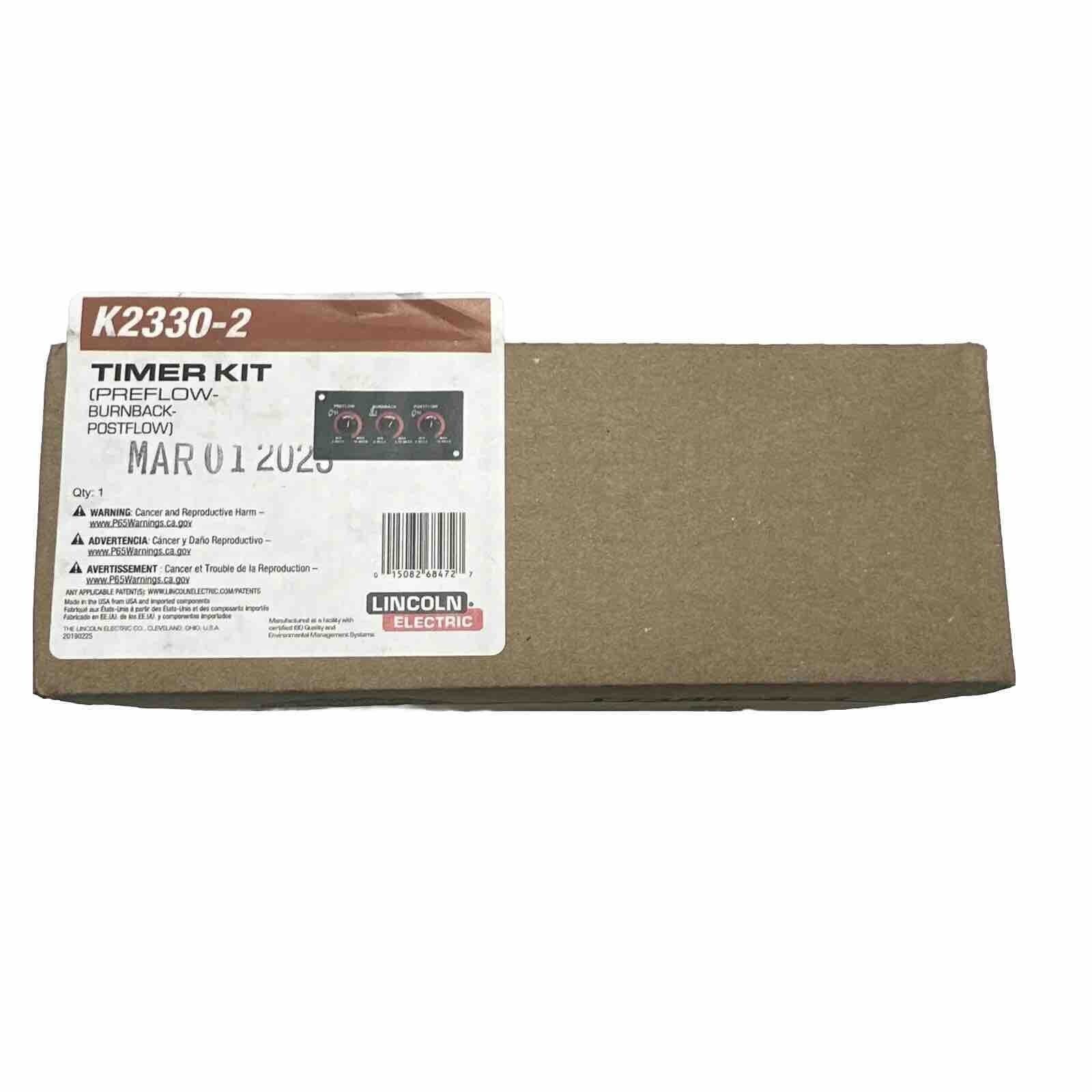 LINCOLN ELECTRIC K2330-2 Timer Kit PREFLOW BURNBACK POSTFLOW 3