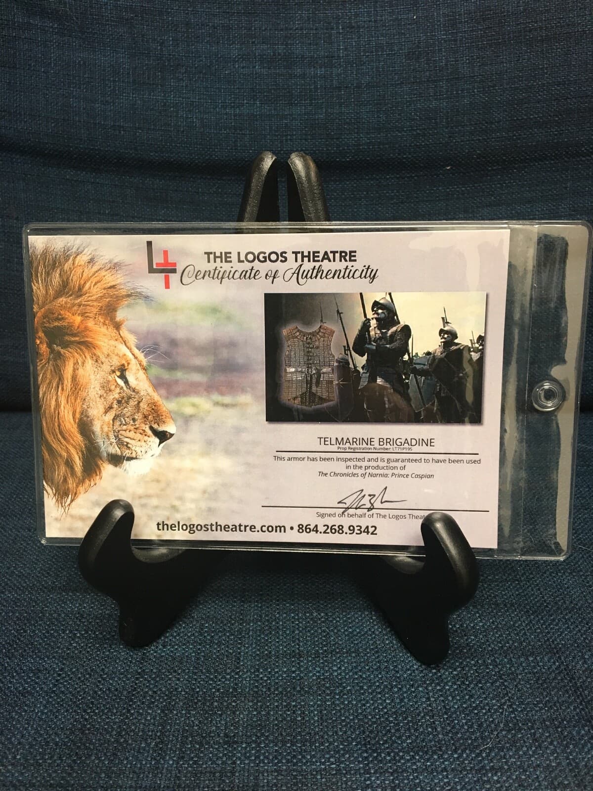 Chronicles of Narnia Movie Used Telmarine Brigadine 5
