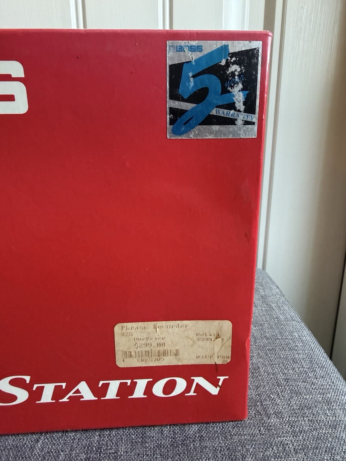 Boss RC-20 Loop Station Phrase Recorder W/ Manual & CDs- UNTESTED 2