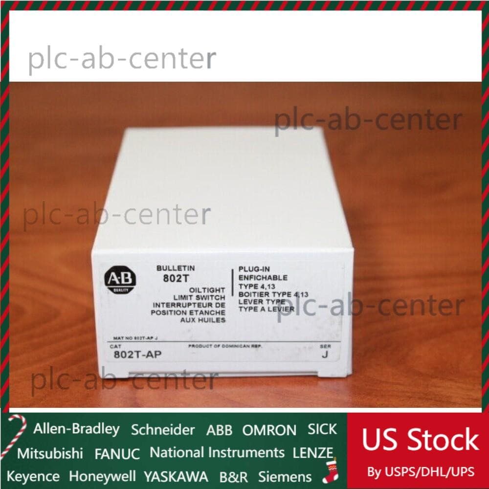 New AB 802T-AP Plug-in Oiltight Side Rotary Limit Switch Series J  US Free Tax