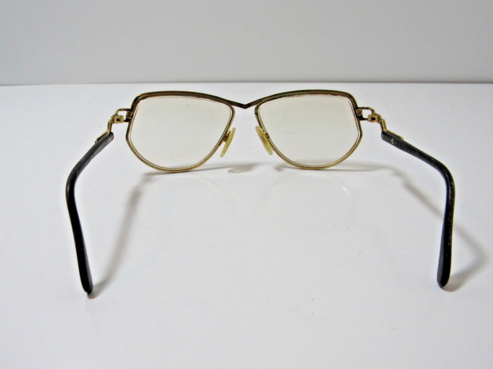 Vintage Cazal 170 Eyeglasses Bifocals Frames Gold Tone W.Germany #A2 5