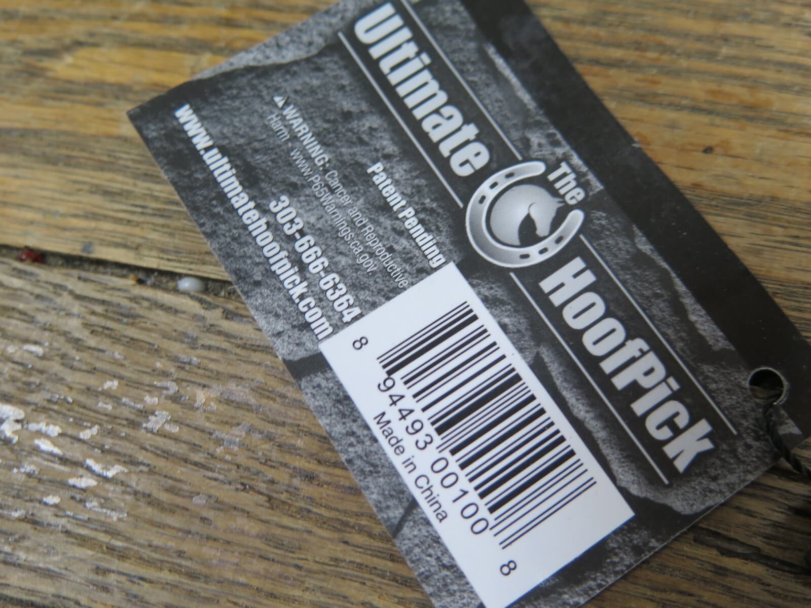 The Jackhammer Ultimate Hoof Pick / HoofPick, yellow 2