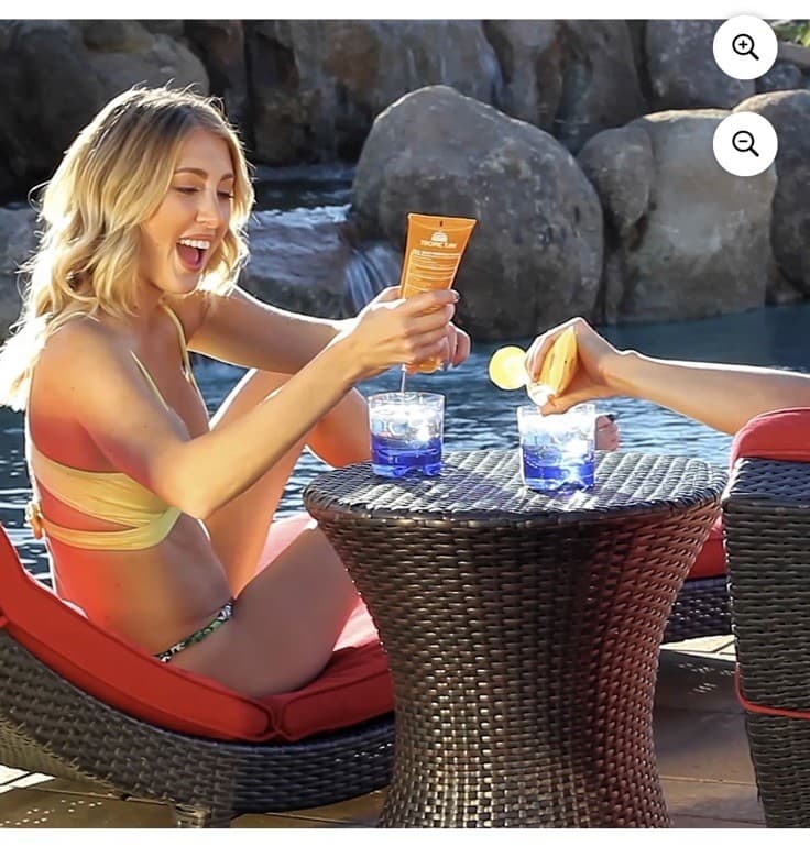 GoPong Tan Hidden Sunscreen Tube Bottle Alcohol Flask Smart 2 Pack NEW FREE S&H 6