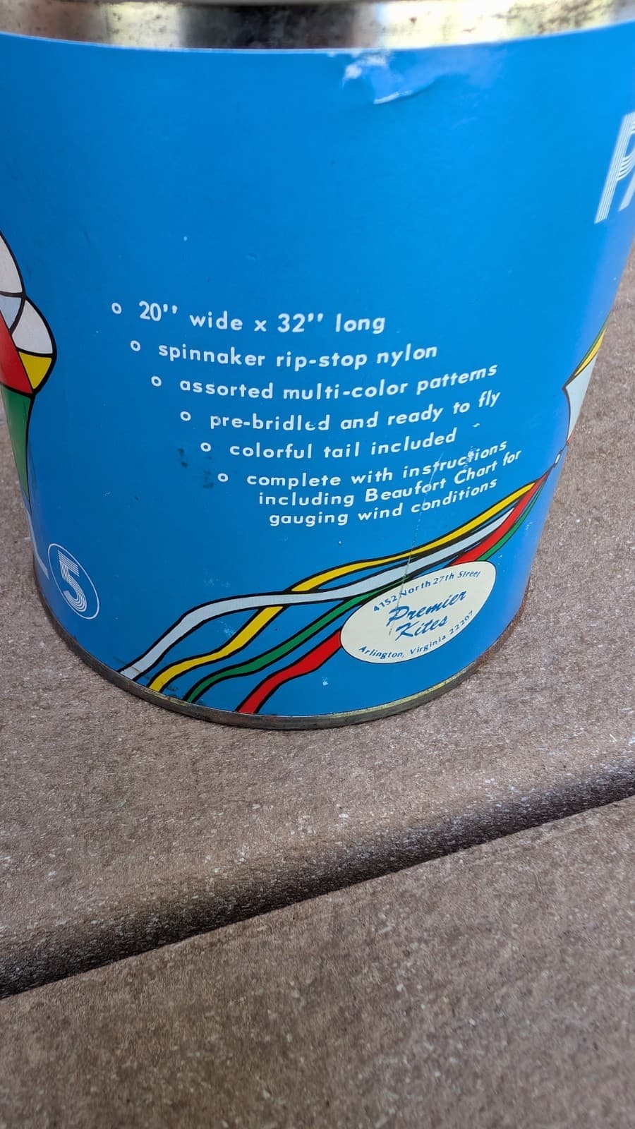 Vintage Sealed Parafoil Kite In a Can 4