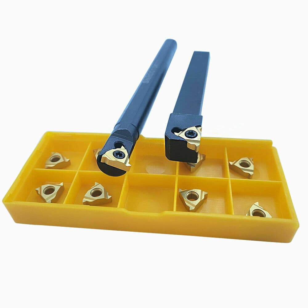 3/8 Threading Tool Holder 1 Set 11ER AG60 Alloy Steel External Internal Lathe
