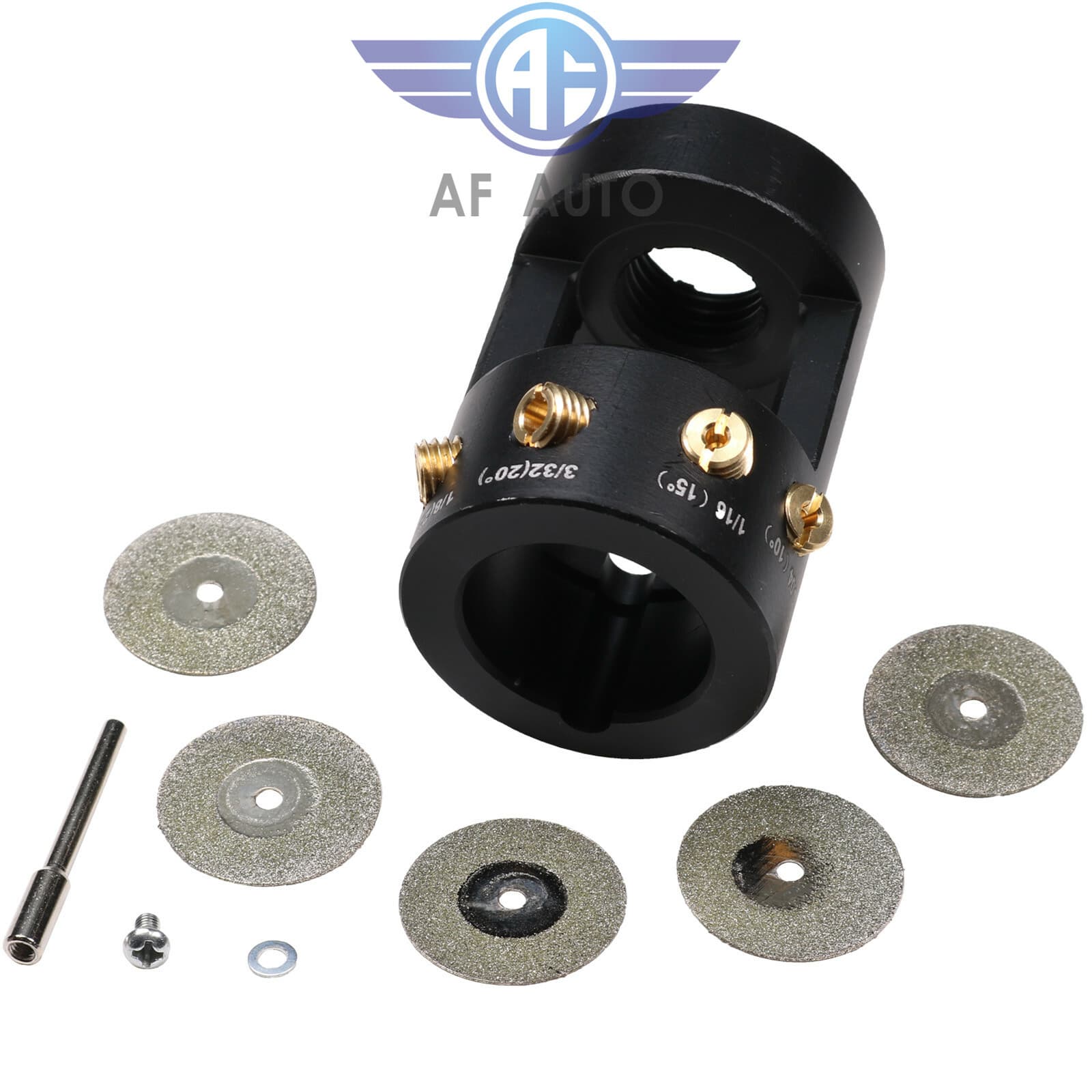 Tungsten Grinder Sharpener Multi-Angle & Offsets Head Tool TIG Welding New 4