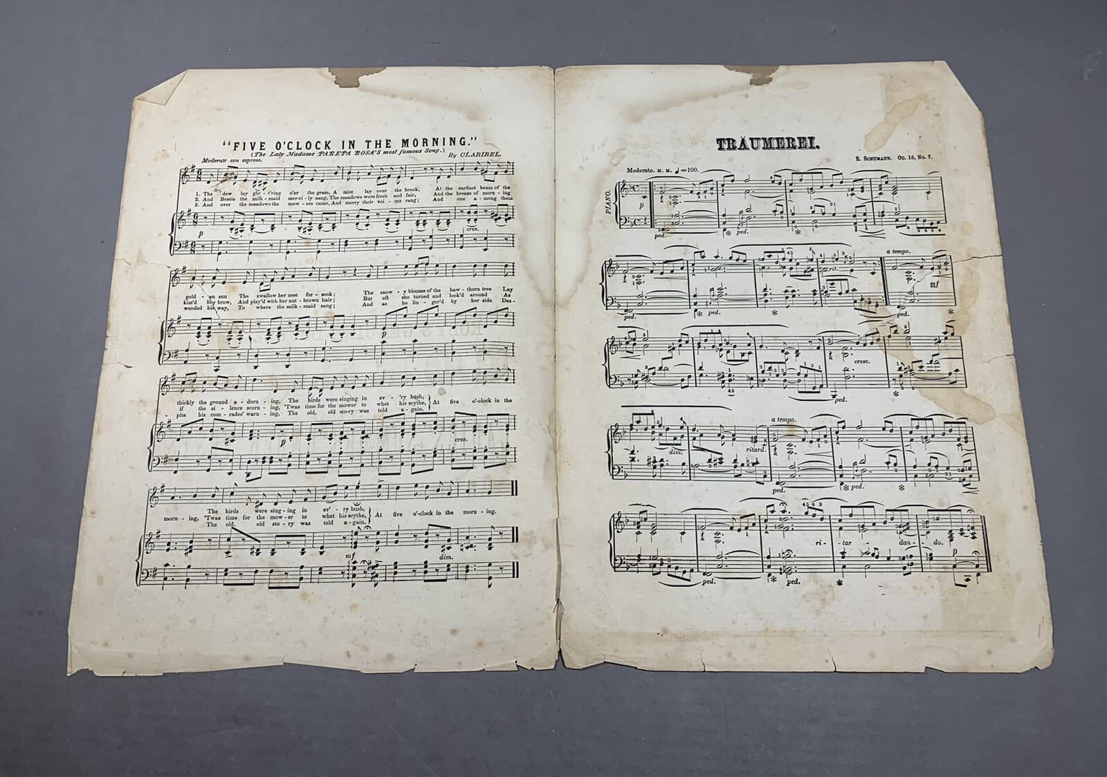 Antique Sheet Music - Advertising Women’s Mystic Rubber Clothing Garments 5