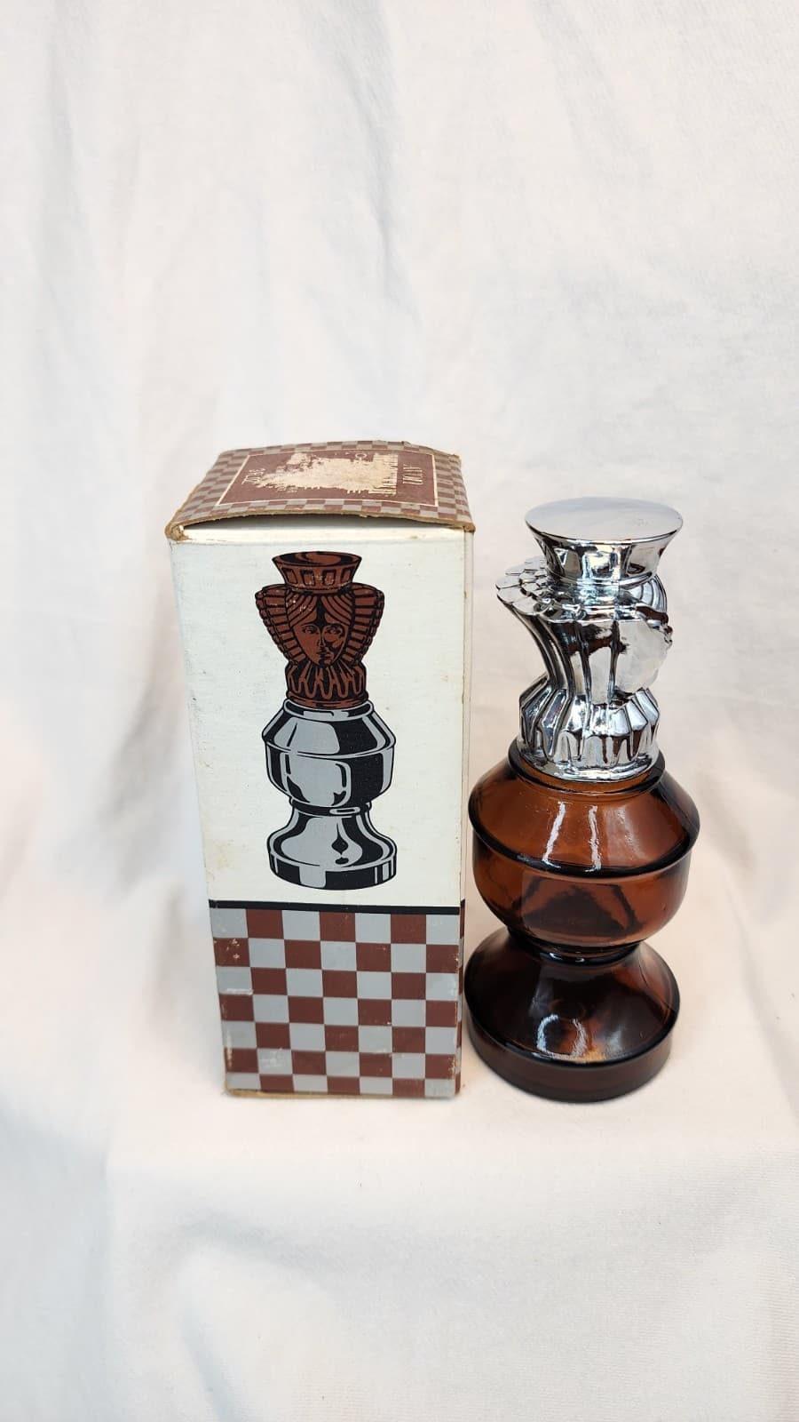 Avon The Queen Chess Piece Wild Country Empty With Box 2