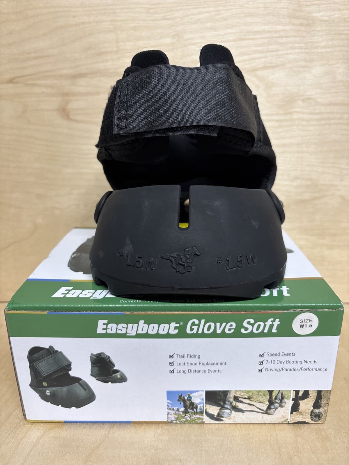 EasyCare Easyboot Glove Soft Horse Hoof Boot - SINGLE - Size 1.5  WIDE 4