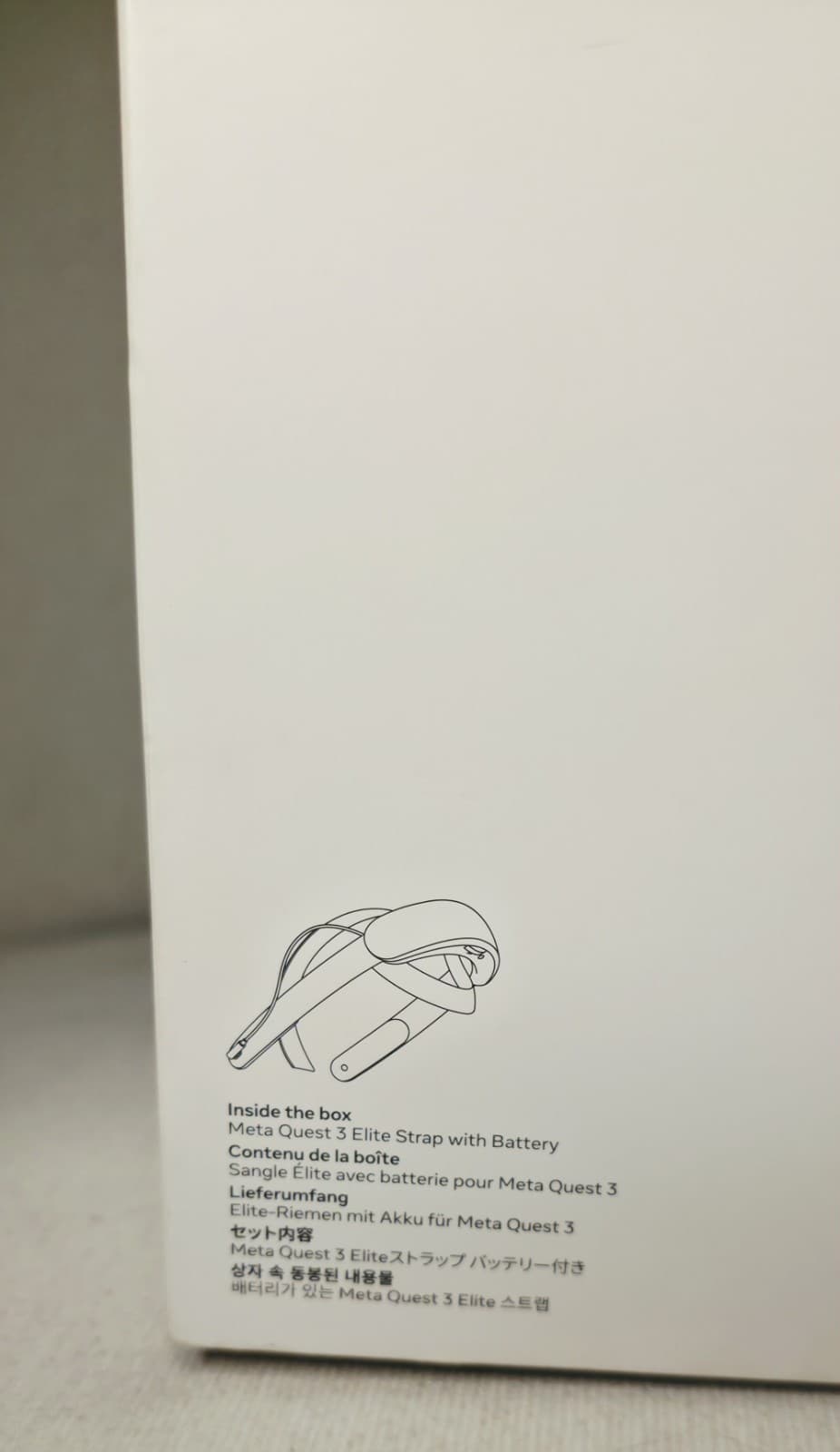 META Quest 3 Elite Strap with Battery Head Strap Add On - 891-01081-01 - NEW  4