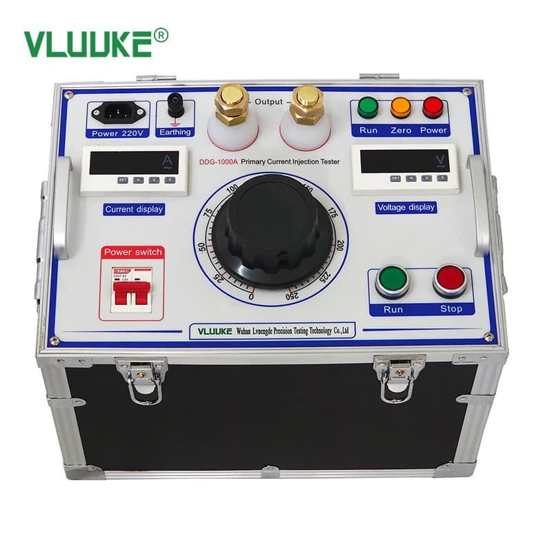 1000A Primary Current Injection Tester Voltage Divider High Current Test
