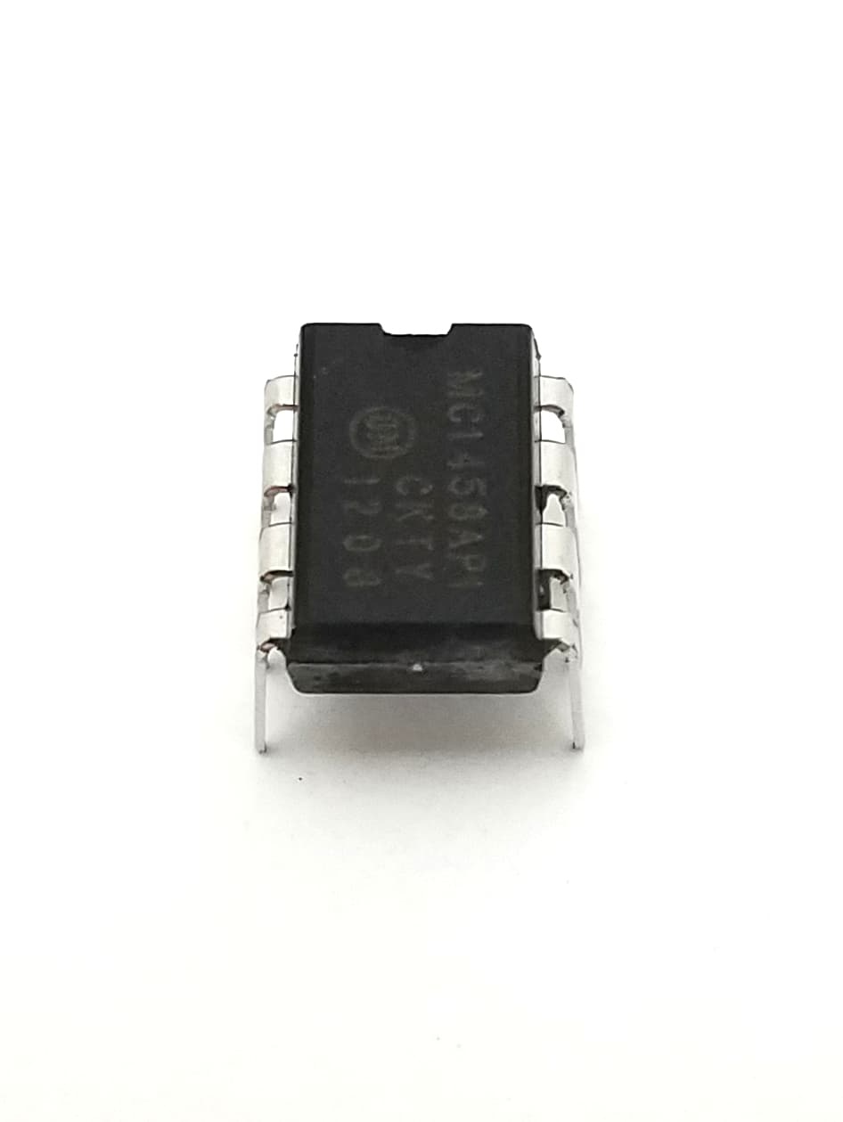 5PCS MC1458P MC1458 Dual Operational Amplifier - New IC 2