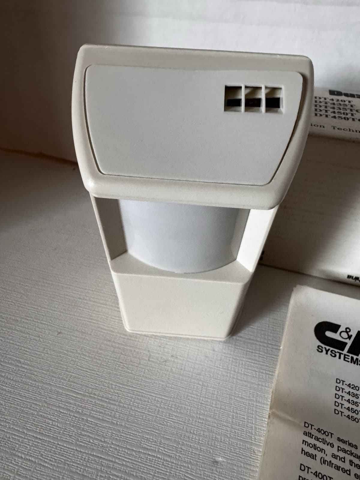 C&K Dual Tec IV DT450T Combo Microwave-Passive Infrared Motion Detector NOS 3