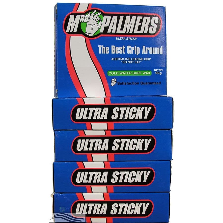 MRS PALMERS Surf Wax Cold 12 BARS in boxes SURFBOARD LONGBOARD WAX