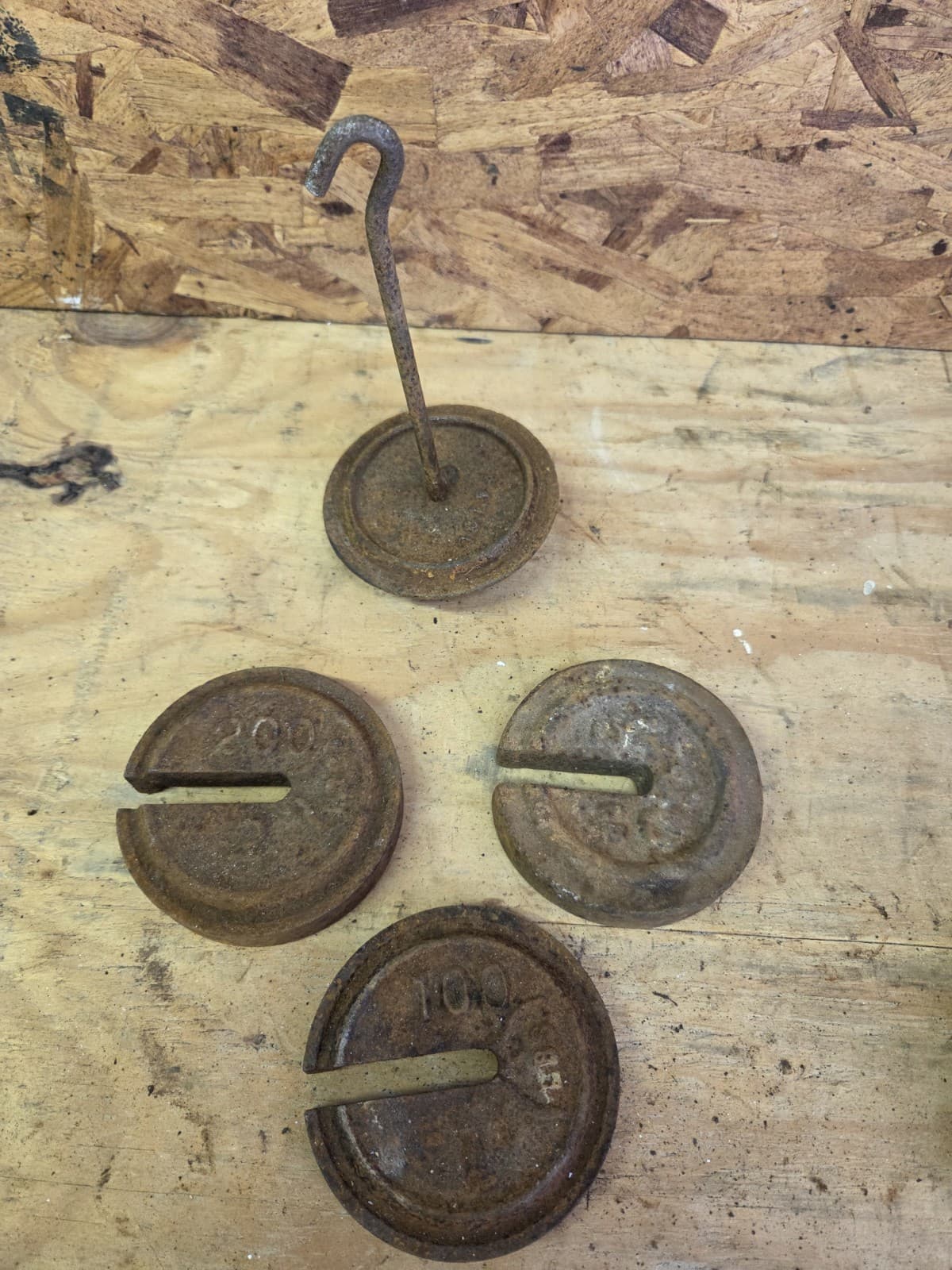 Scale Weights From Floor Scale Platform Scale Cast Iron Antique See All Details  2