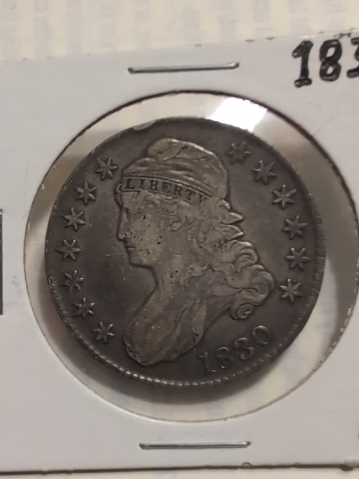 1830 Bust Half Dollar.. 2