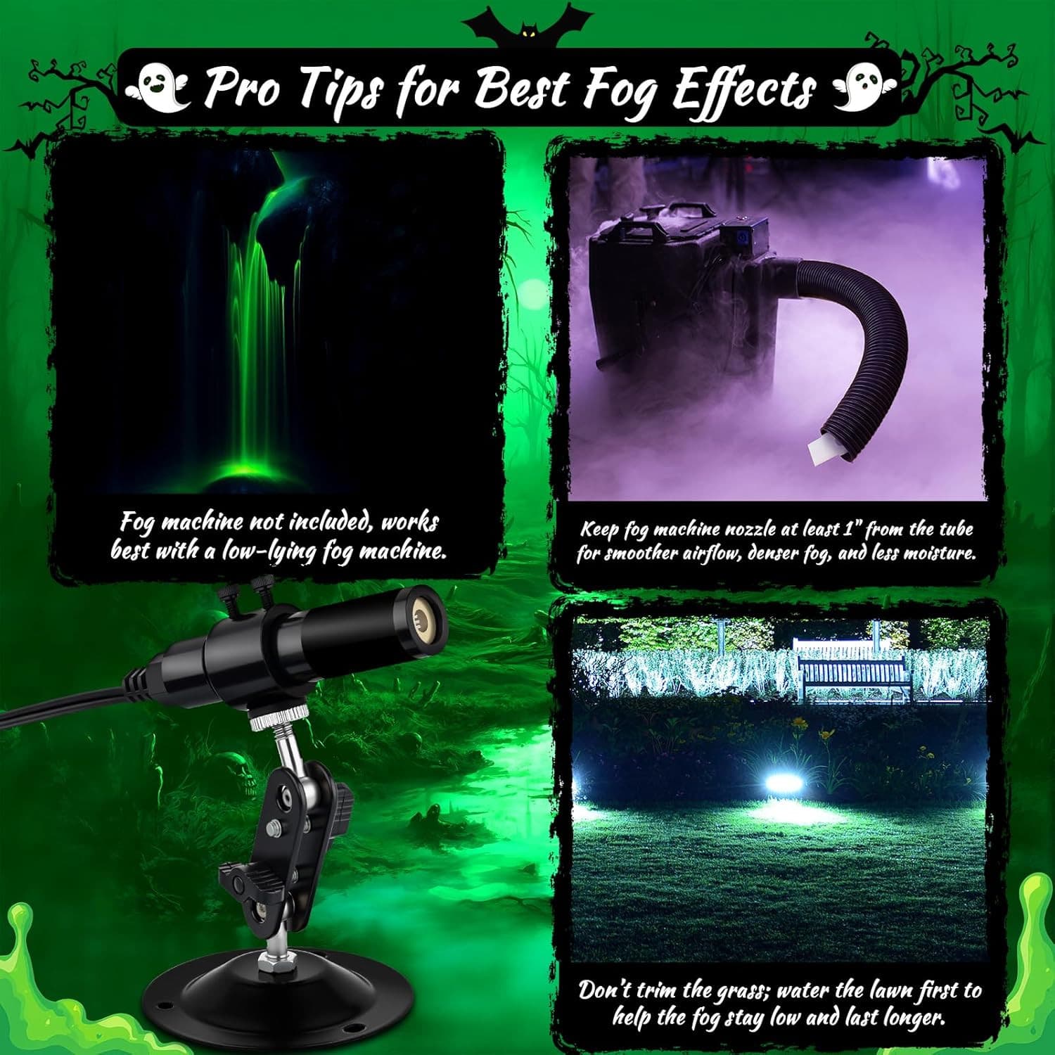 Green Laser Line Projector for Holloween Party Decor Laser Swamp Halloween Proje 3