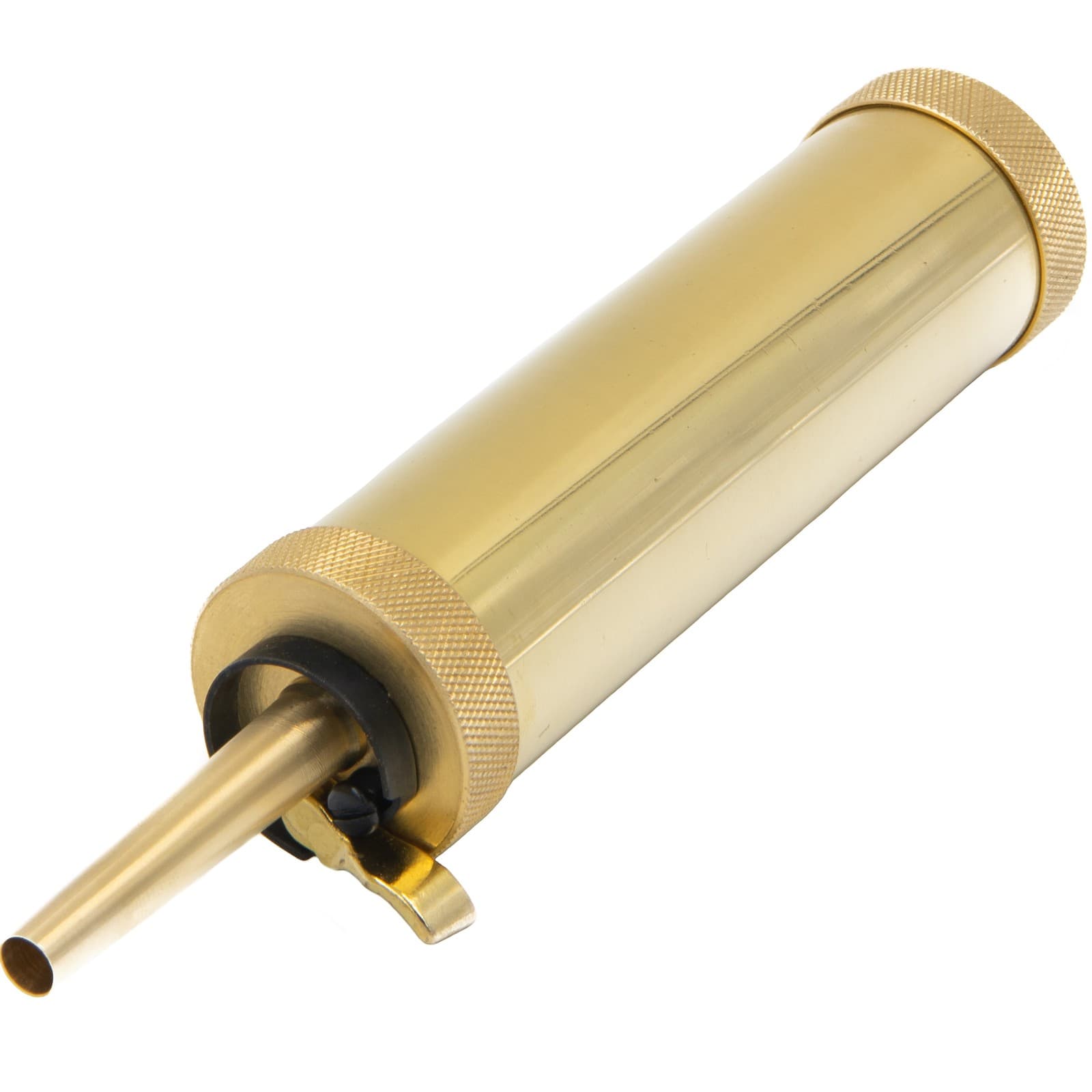 Muzzle-Loaders™ Black Powder Flask - 1350 Grain Capacity - Brass Powder Flask 2