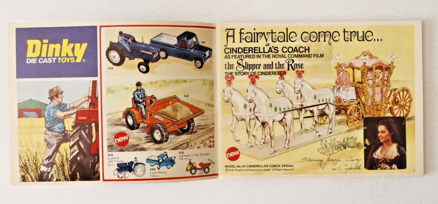 STAR TREK DINKY TOYS CATALOG No.12  1976-1977  NEAR MINT 4