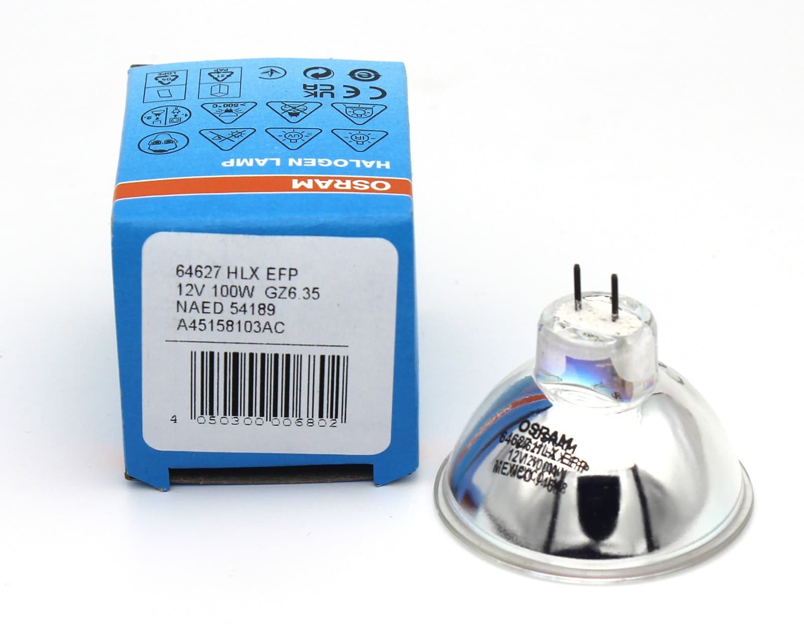 OSRAM HLX 64627 EFP 12V 100W GZ6.35 Xenophot optic light lamps for microscope