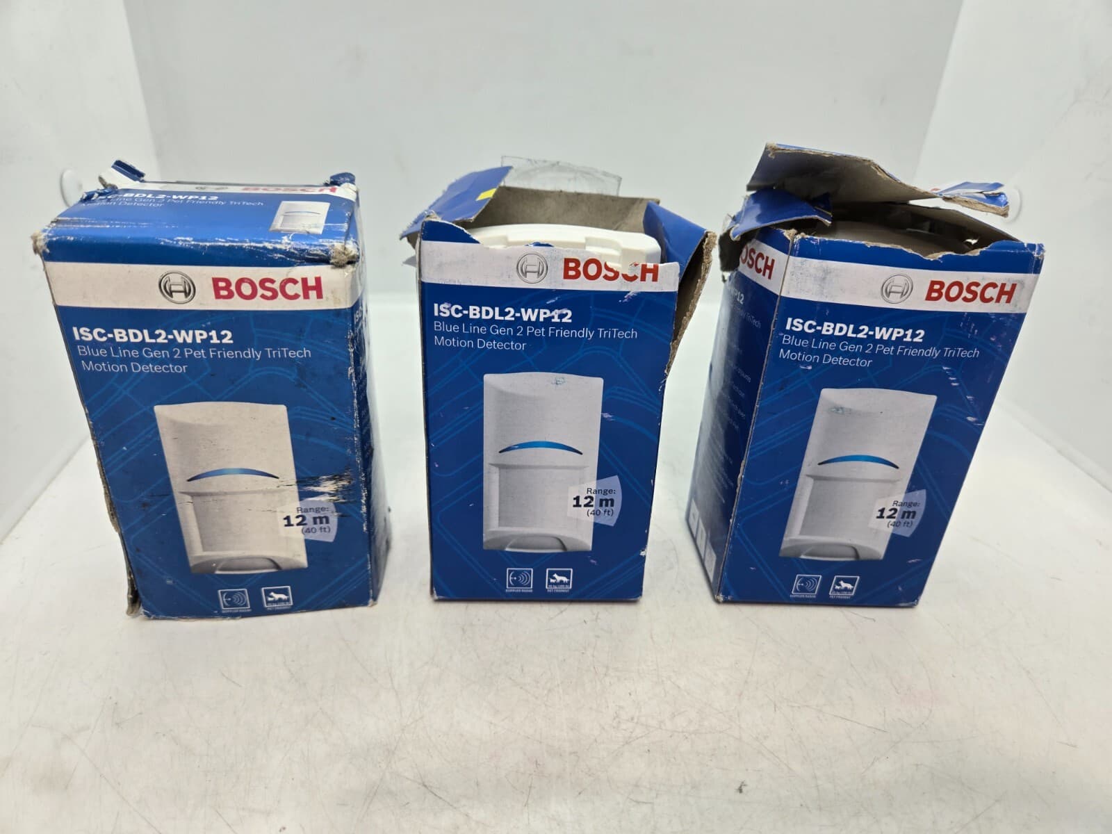 [LOT OF 3]  BOSCH ISC-BDL2-WP12 Motion Detector   FAST FREE SHIPPING b 2
