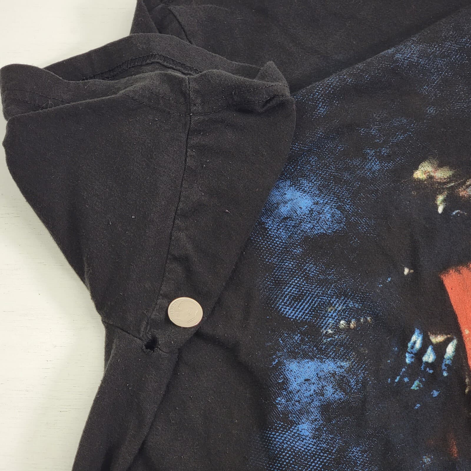 Michael Jackson "This Is It" 2009 Tour Concert Men's Shirt Black Size XL Tultex 6