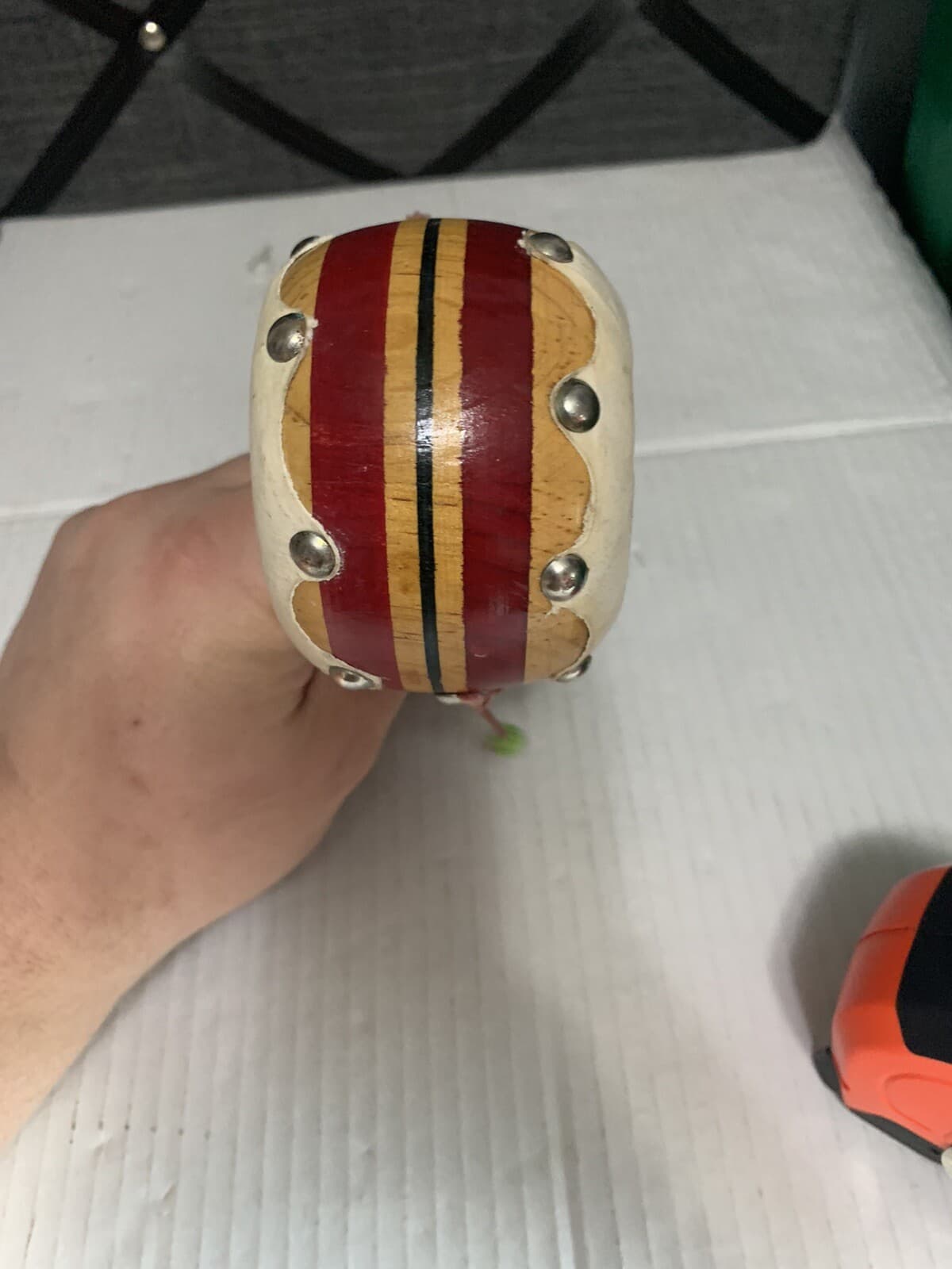 Decorative Mexican Spinning Drum/Monkey Drum 5