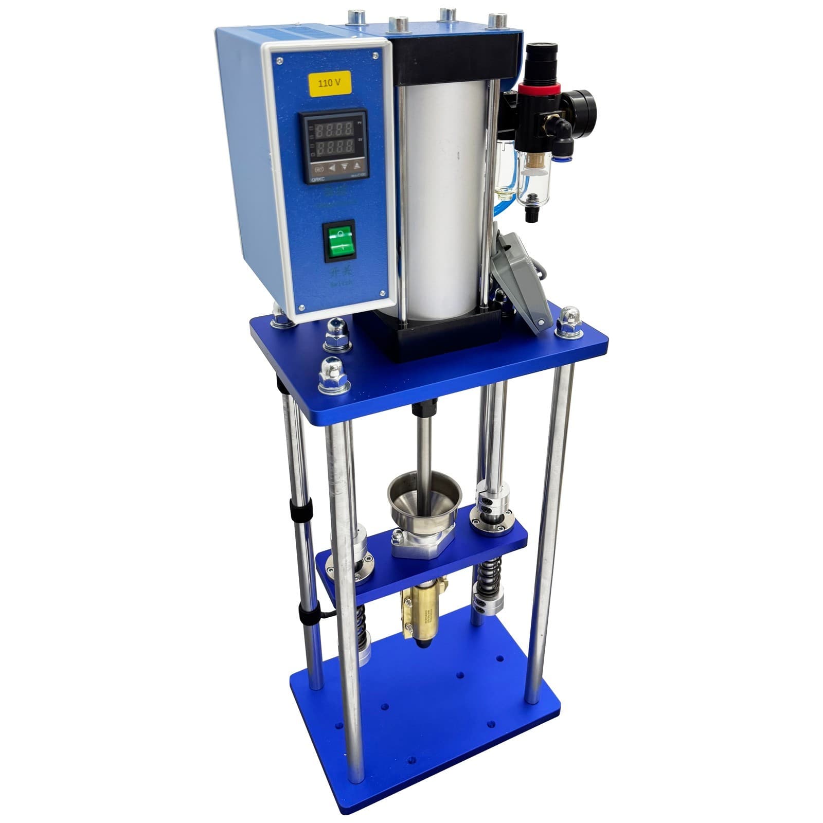 0-15g Vertical Pneumatic Injection Molding Machine Lab for ABS/PP/PE/PVC Plastic 6