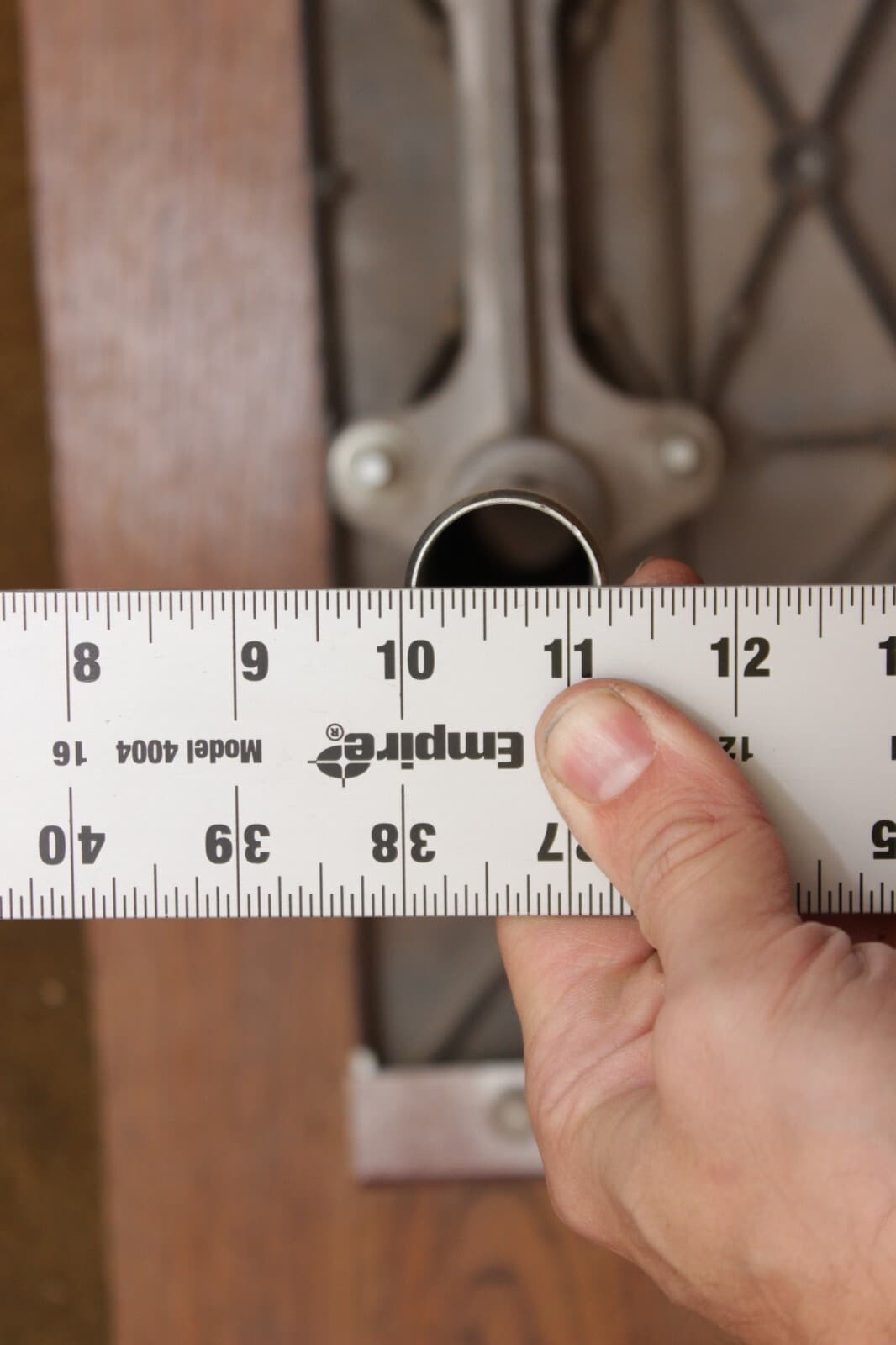 ShopSmith mystery extension table with 12in poles / base 4