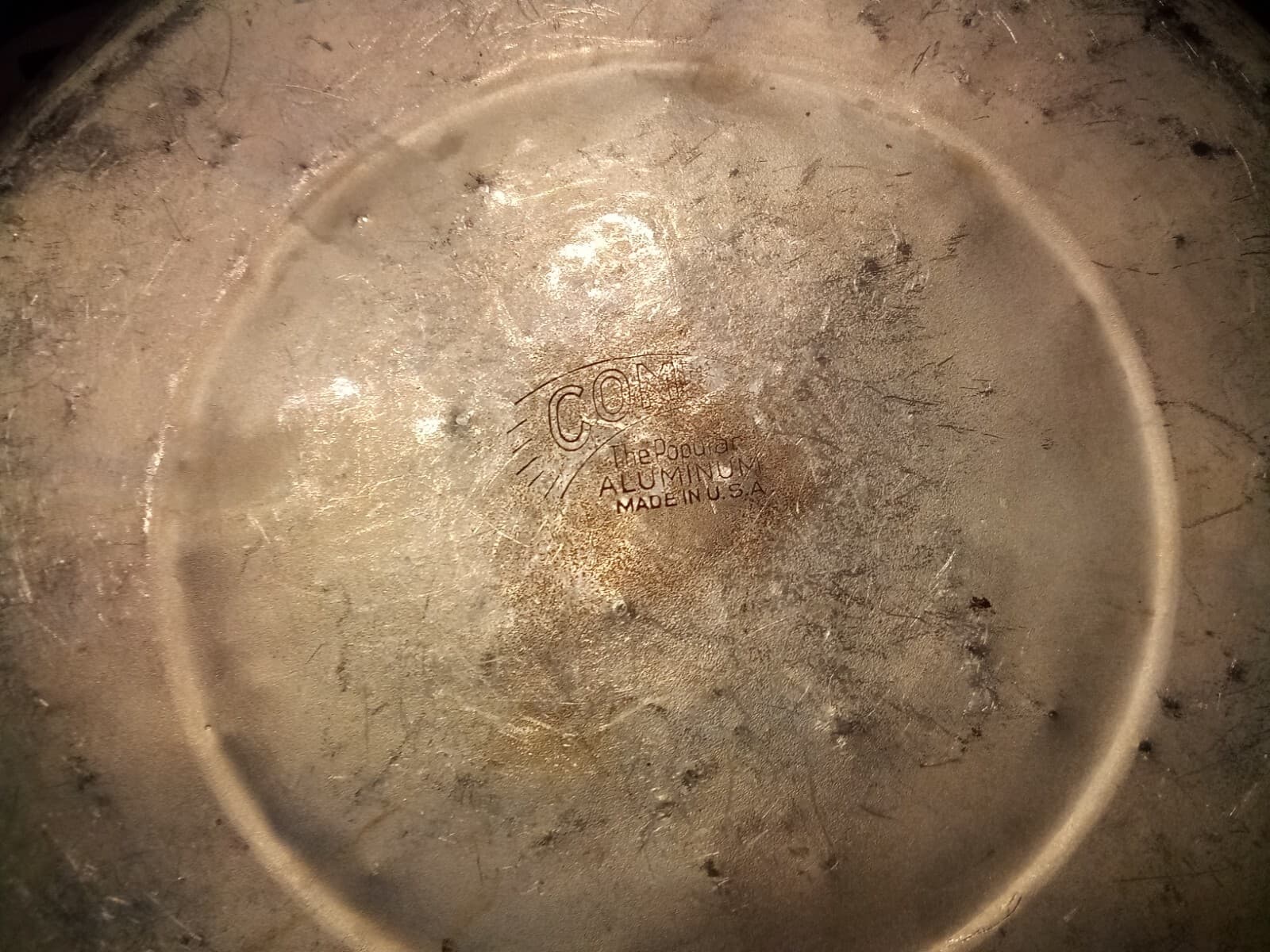 Vintage COMET Aluminum Steamer strainer pasta cooker stock pot pan 3 pieces 6Qts 4