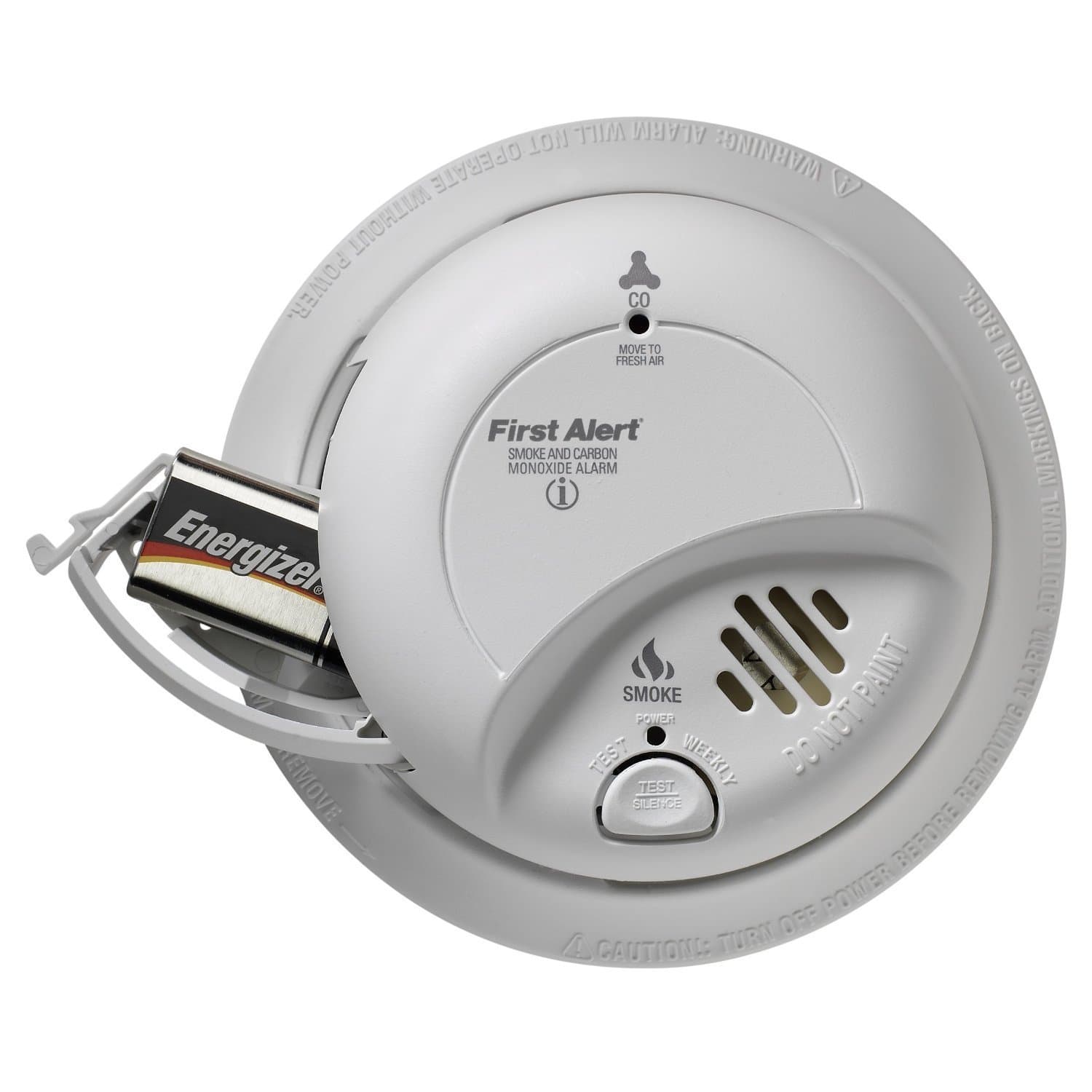 First Alert SC9120B Combination Carbon Monoxide & Smoke Alarm AC Power Authentic 3