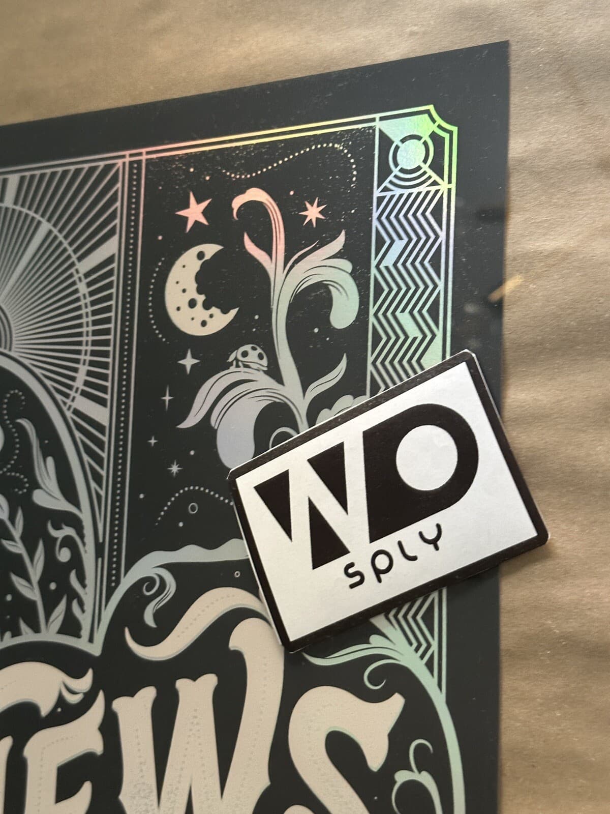 OFFICIAL RAINBOW FOIL Dave Matthews Band Chicago IL N1 July 7 2023 AP S/N Poster 6